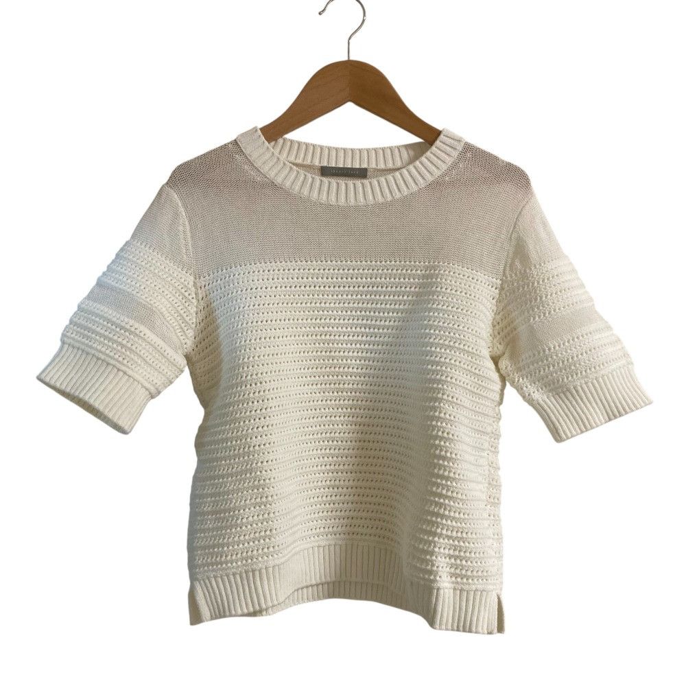 Theory Theory Theory Luxe COTOCO SARAH Knit Pullover Cotton Tops DUTY FREE for USA Size ONE SIZE - 1 Thumbnail