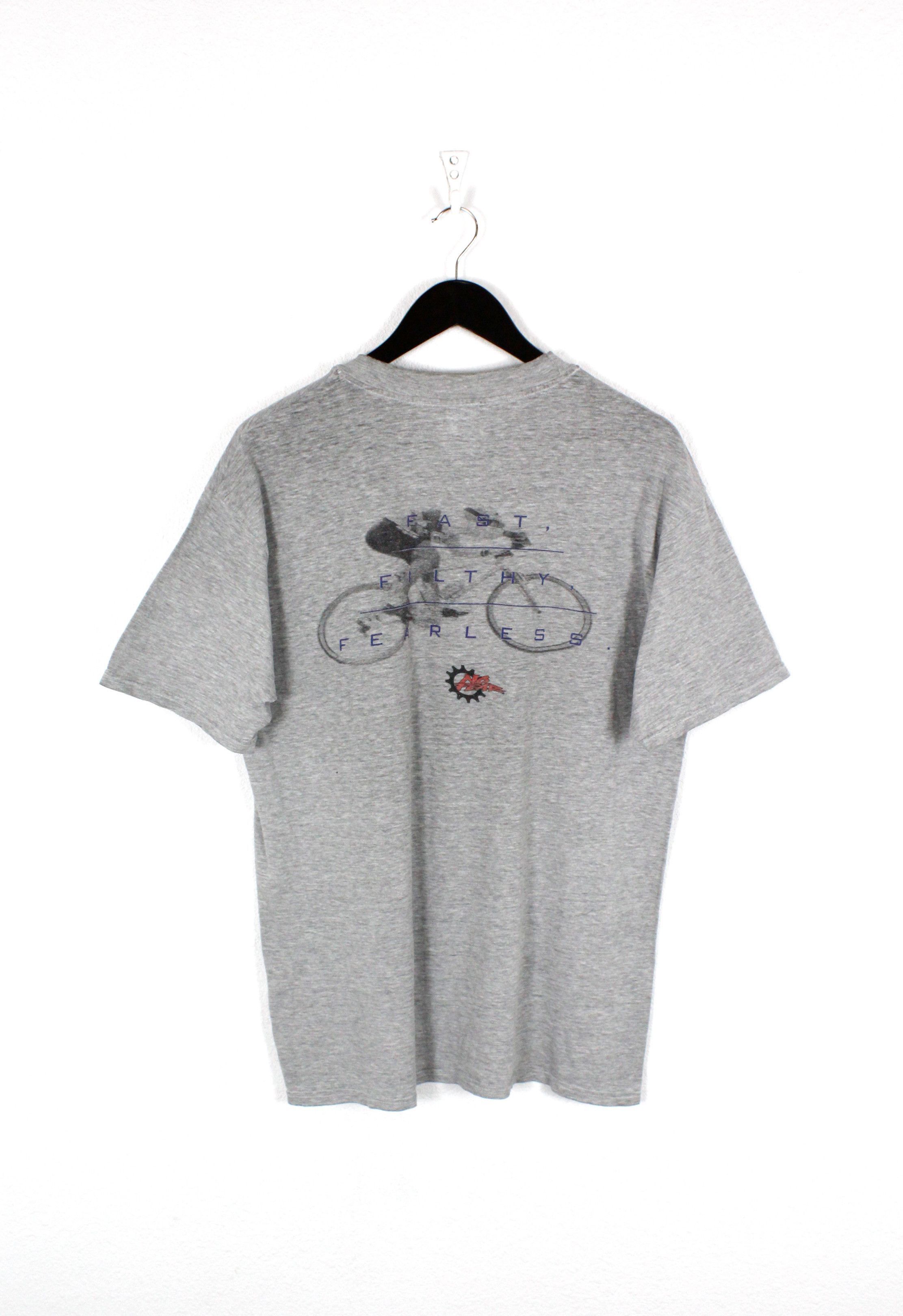 No Fear × Vintage Vintage 90s No Fear Fast Filthy Fearless T-shirt Tee Rare Size US L / EU 52-54 / 3 - 2 Thumbnail
