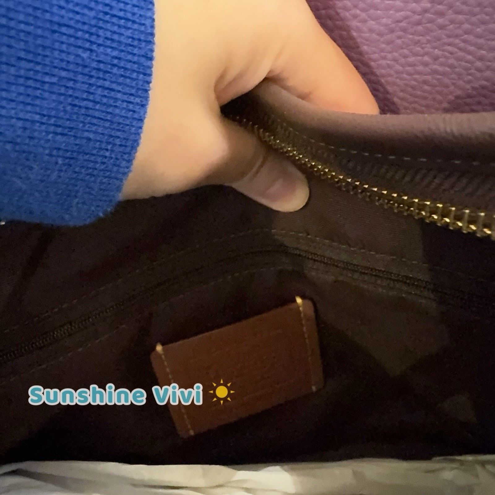 Coach NWT Bundle Coach Erin Bag CAQ86 Maple & CAU48 Pearl Strap Size ONE SIZE - 9 Thumbnail