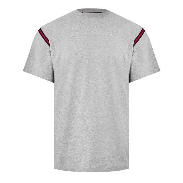 image of Gucci O1G2R1Mq0424 T-Shirts In Grey Melange, Men's (Size Medium)