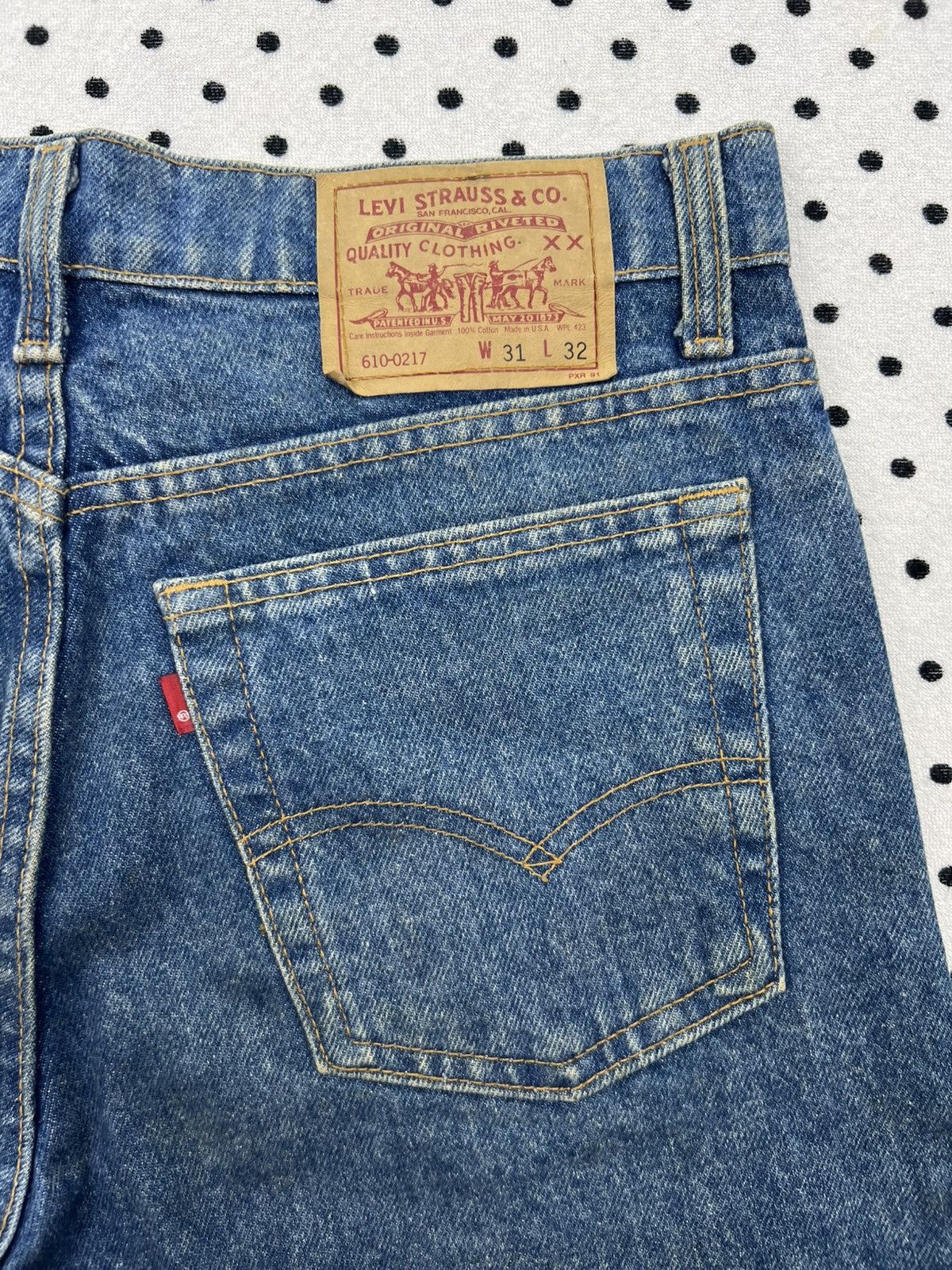 Levi's Vintage Levi’s 610 Jeans Size US 30 / EU 46 - 10 Thumbnail