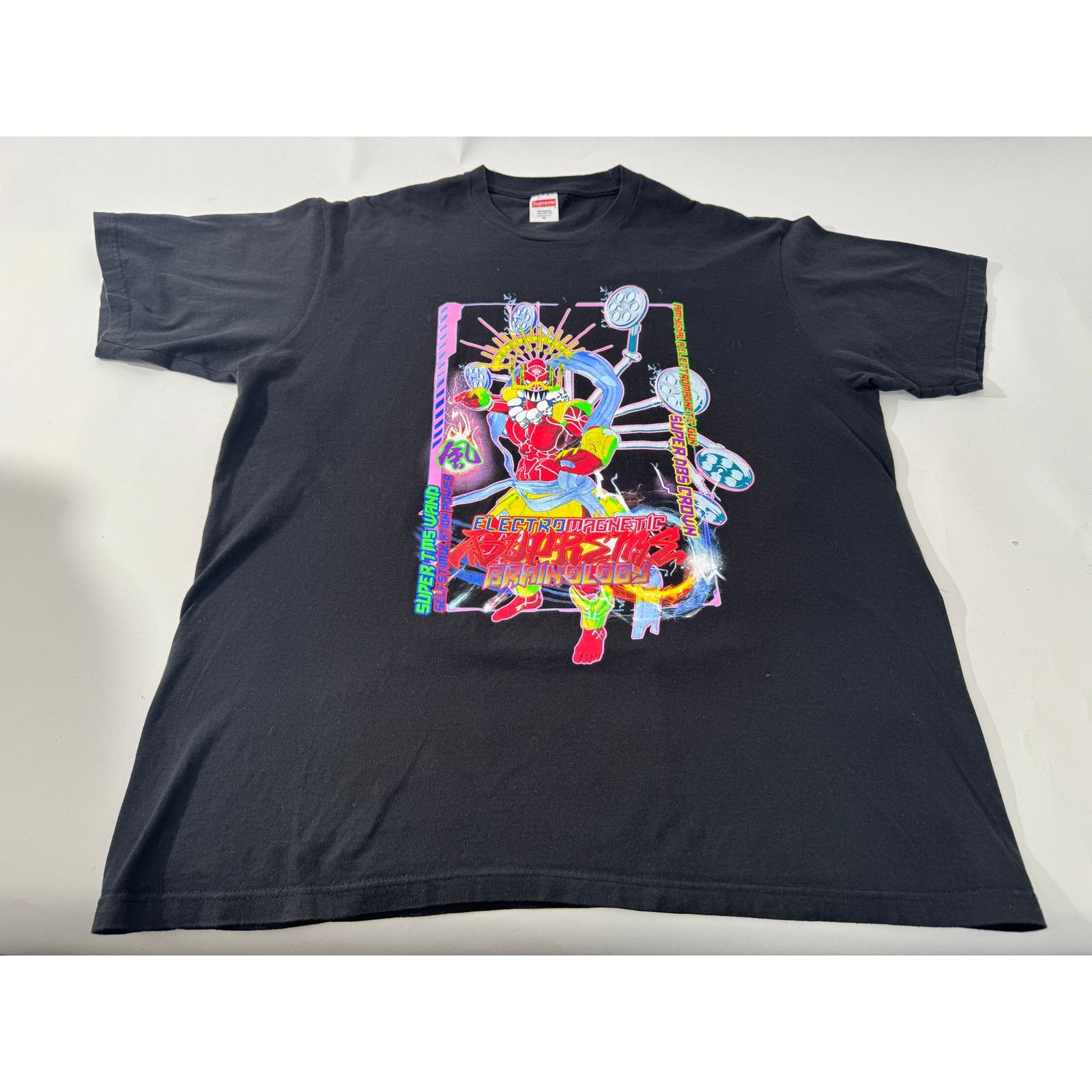 Supreme Supreme Rare Electromagnetic Short Sleeve T-Shirt Size XL Size US XL / EU 56 / 4 - 1 Thumbnail