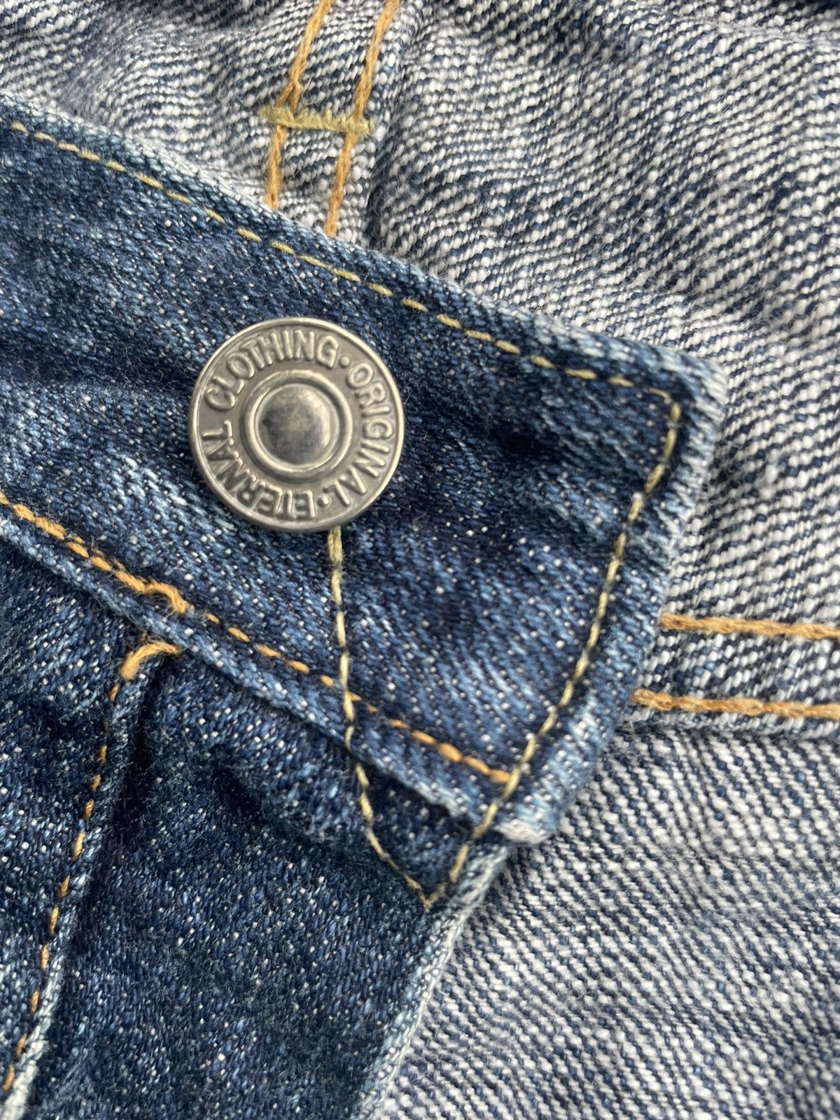 Eternal Eternal Japan Distresed Denim Size 36" / US 14 / IT 50 - 17 Thumbnail