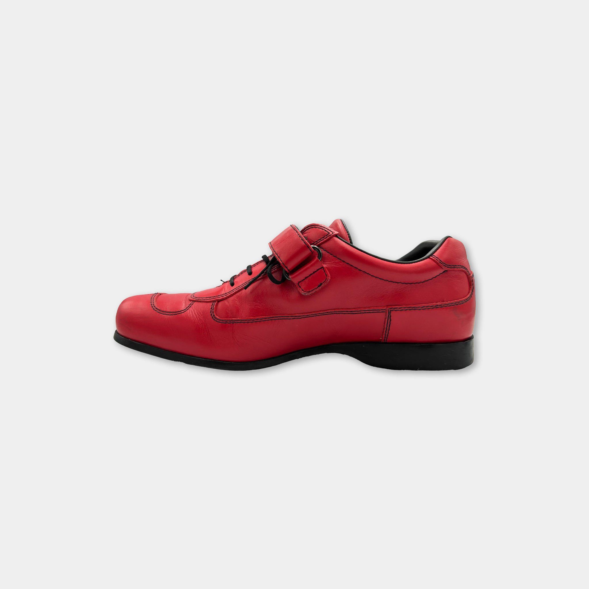 Prada Prada Sport 00's Red Sneakers Size US 9 / EU 42 - 3 Thumbnail