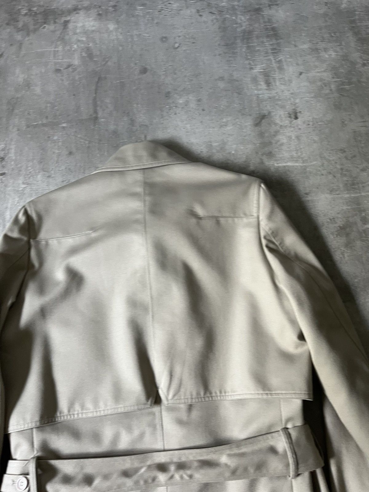 Dior Dior Homme S/S 08 coat beige belted rare Size US M / EU 48-50 / 2 - 15 Thumbnail