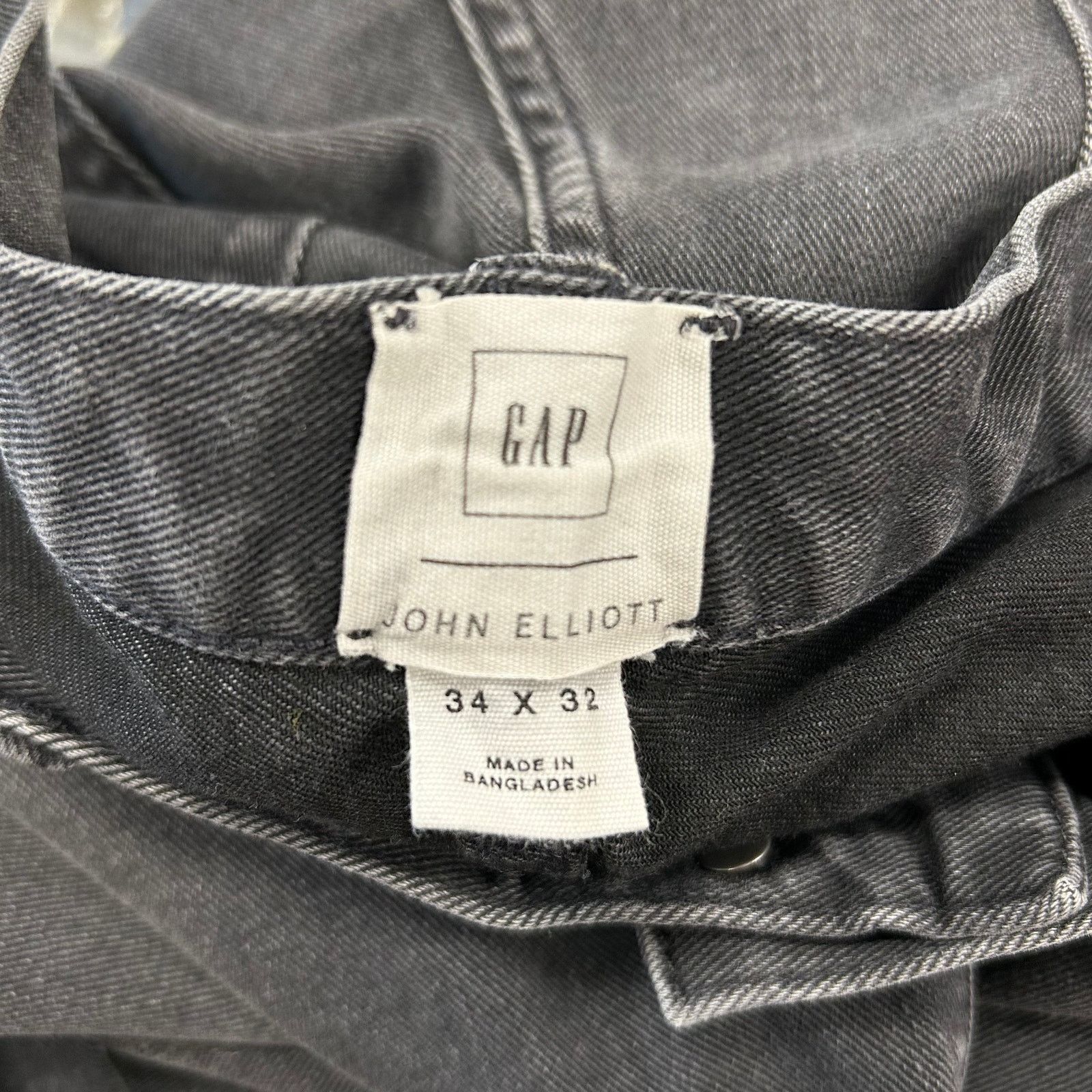 John Elliott John Elliot Gap GQ Black Skinny Jeans Pants Size 34x32 B20 Size US 34 / EU 50 - 5 Thumbnail