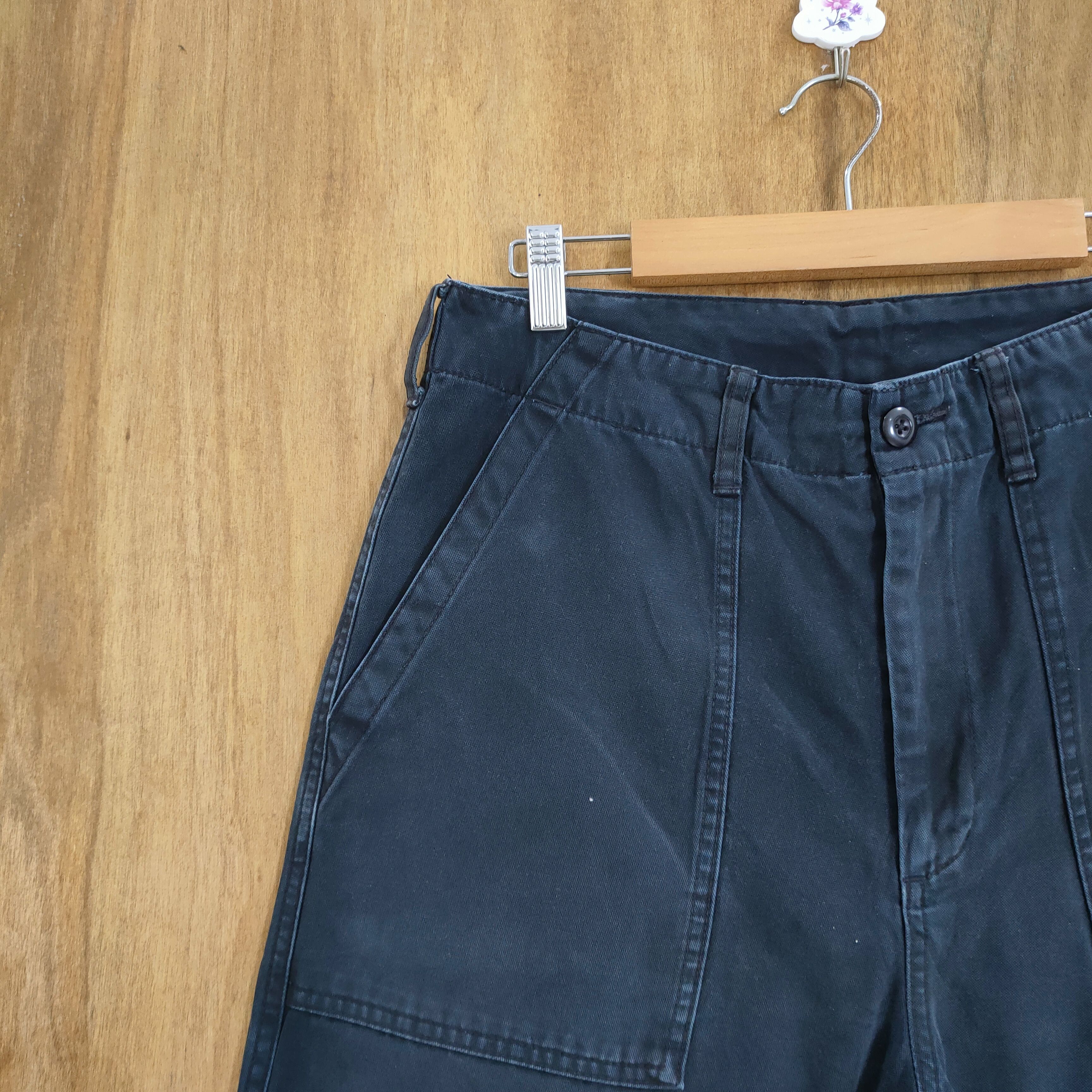 Japanese Brand JAPANESE GU DARK BLUE TROUSERS BUSH PANTS Size US 32 / EU 48 - 6 Thumbnail