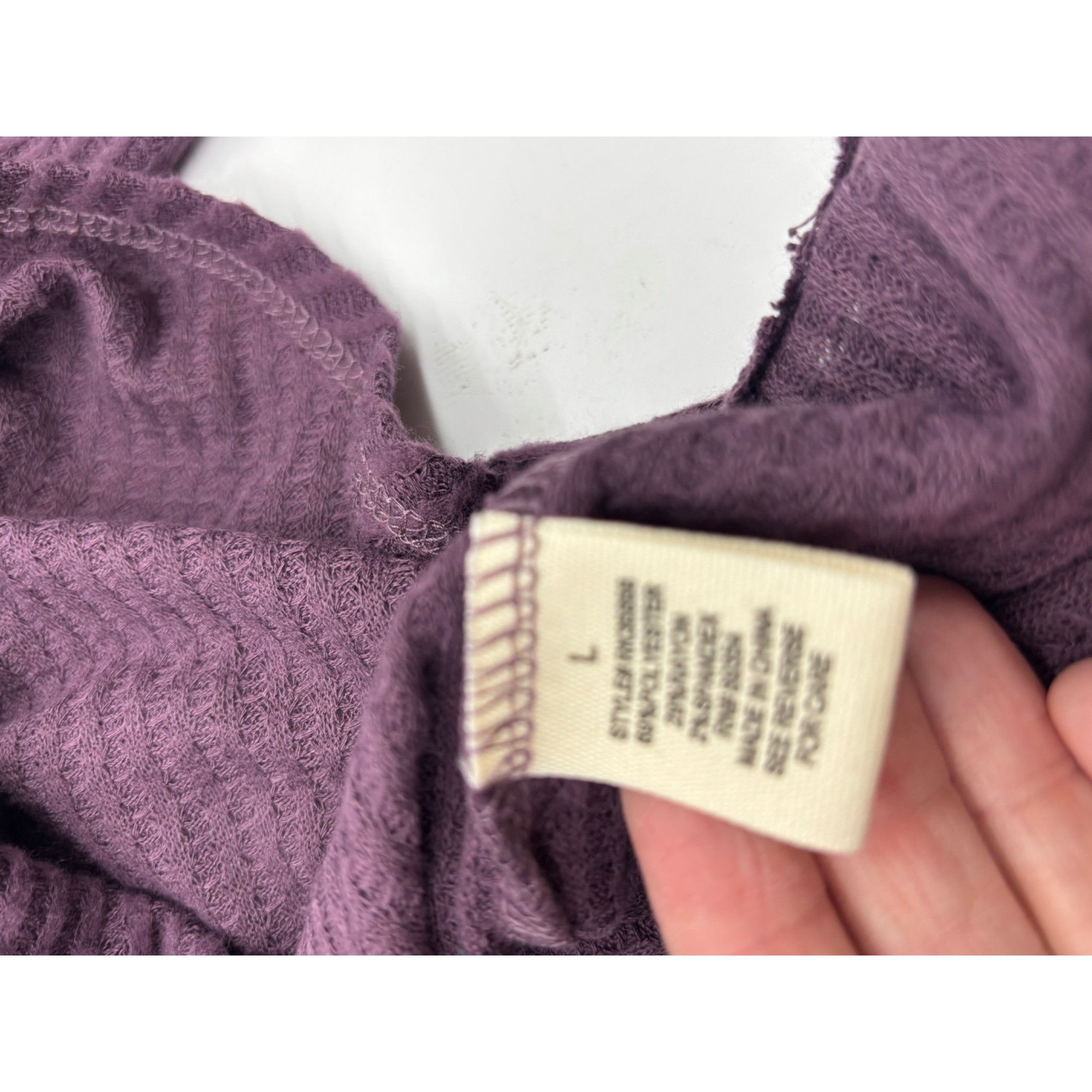 Other Ultra Flirt Junior's Waffle Knit Versatile Cardigan Top, Bla Size L / US 10 / IT 46 - 8 Thumbnail