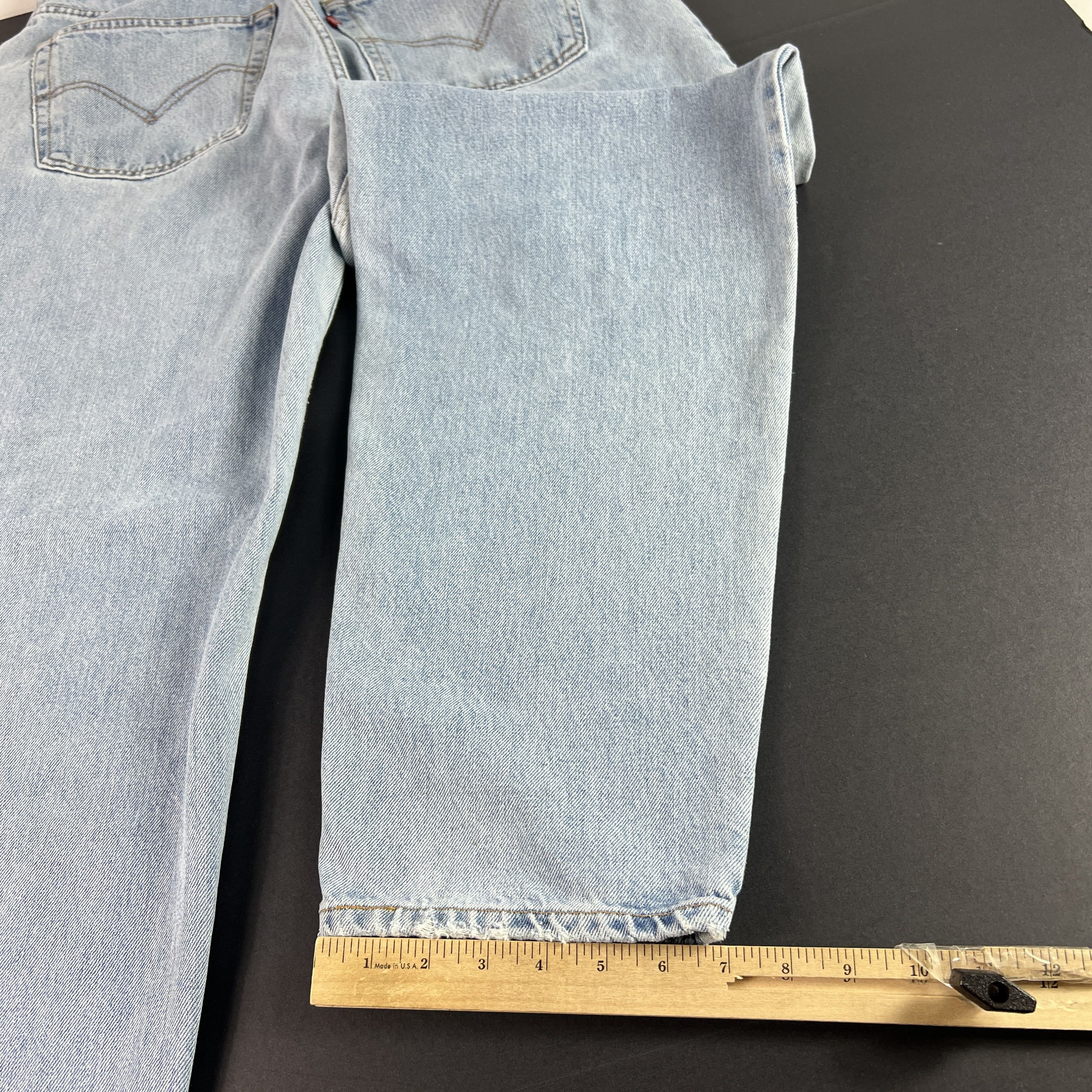 Levi's Y2K Levi's Jeans 560 Loose Tapered Blue Faded Cotton Denim Size US 35 - 17 Thumbnail