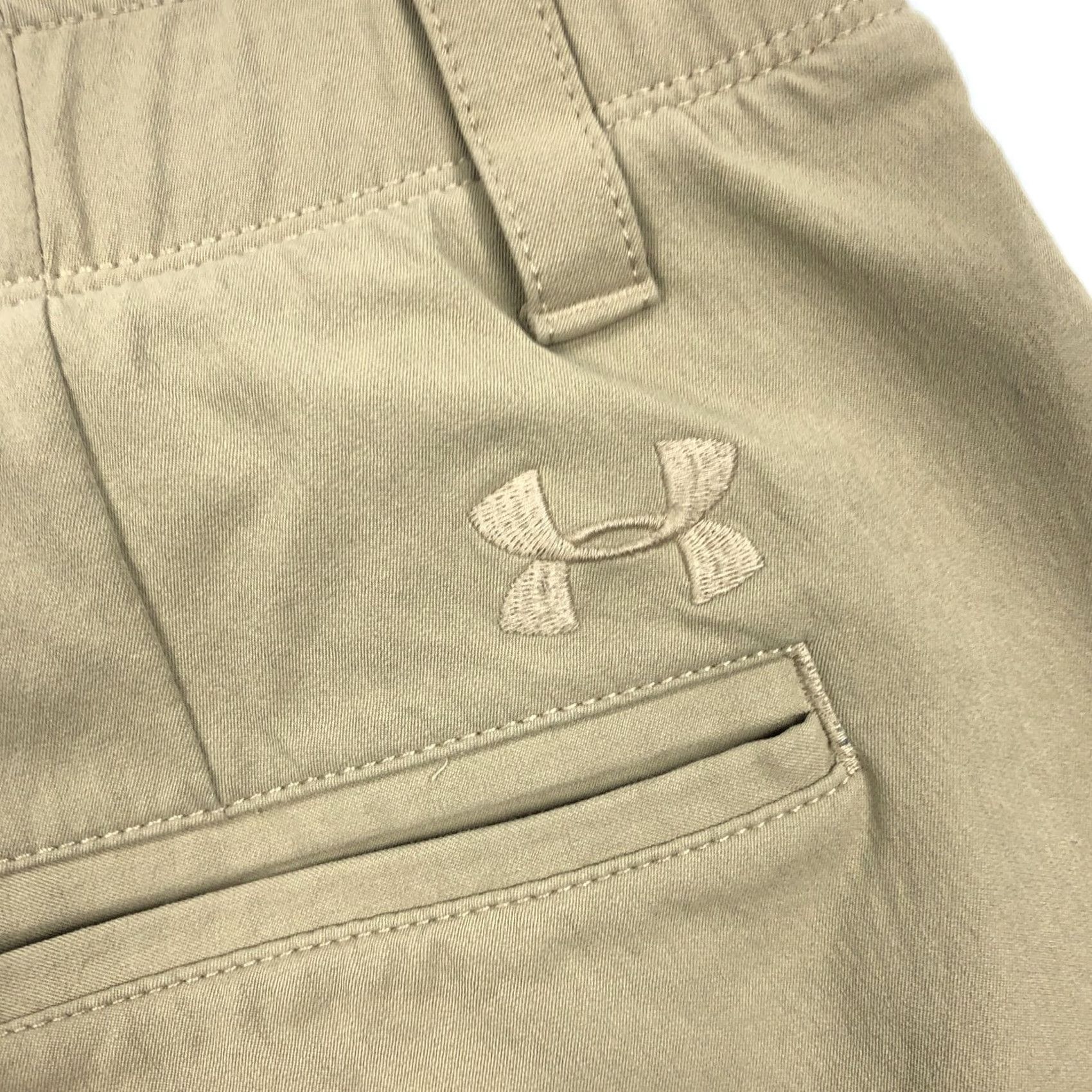 Under Armour Under Armour Mens Pants 34x30 Loose Fit Performance Khaki Golf Casual Size US 34 / EU 50 - 5 Thumbnail