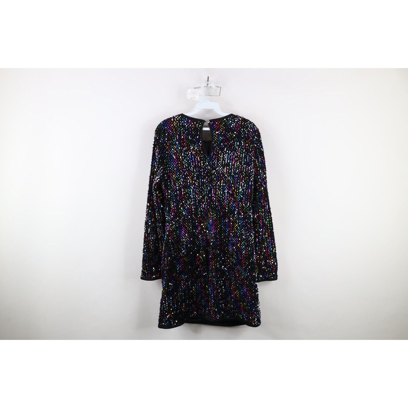 Vintage Vintage 90s Y2K Streetwear Rainbow Sequin Dress Size M / US 6-8 / IT 42-44 - 13 Thumbnail