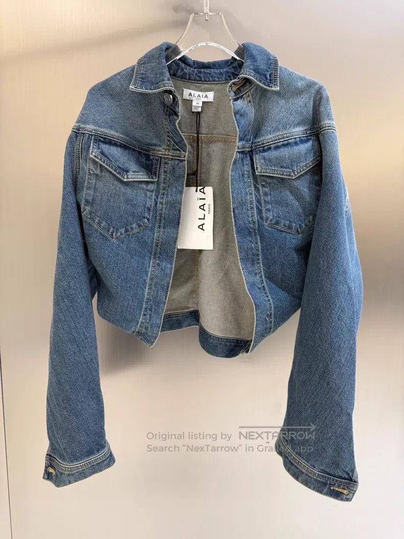 Alaia Alaia Denim Jacket Size XS / US 0-2 / IT 36-38 - 1 Thumbnail