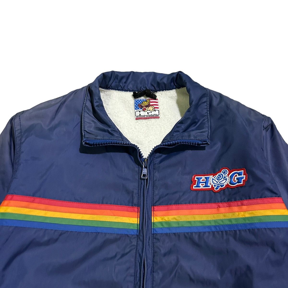Hysteric Glamour × Japanese Brand × Vintage 1990s Hysteric Mini - Fur Winter Jacket Size US XS / EU 42 / 0 - 7 Thumbnail