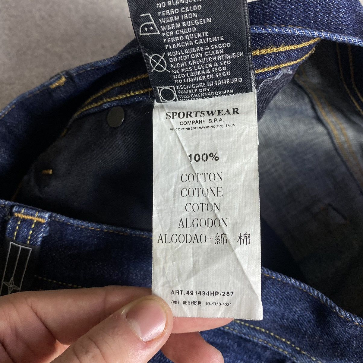 Stone Island Stone Island Jeans Pants Denim Vintage Size US 34 / EU 50 - 18 Thumbnail