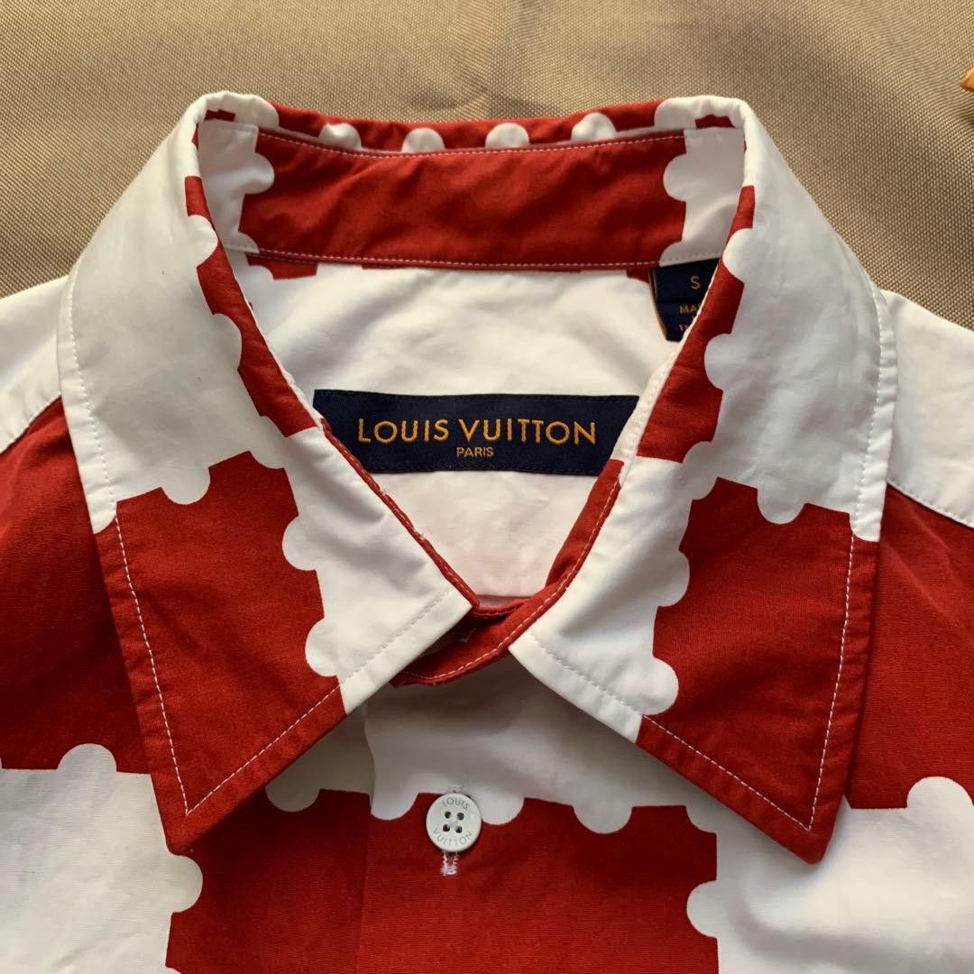 Louis Vuitton Louis Vuitton x Nigo Damier Short Sleeve Shirt Size US S / EU 44-46 / 1 - 2 Thumbnail