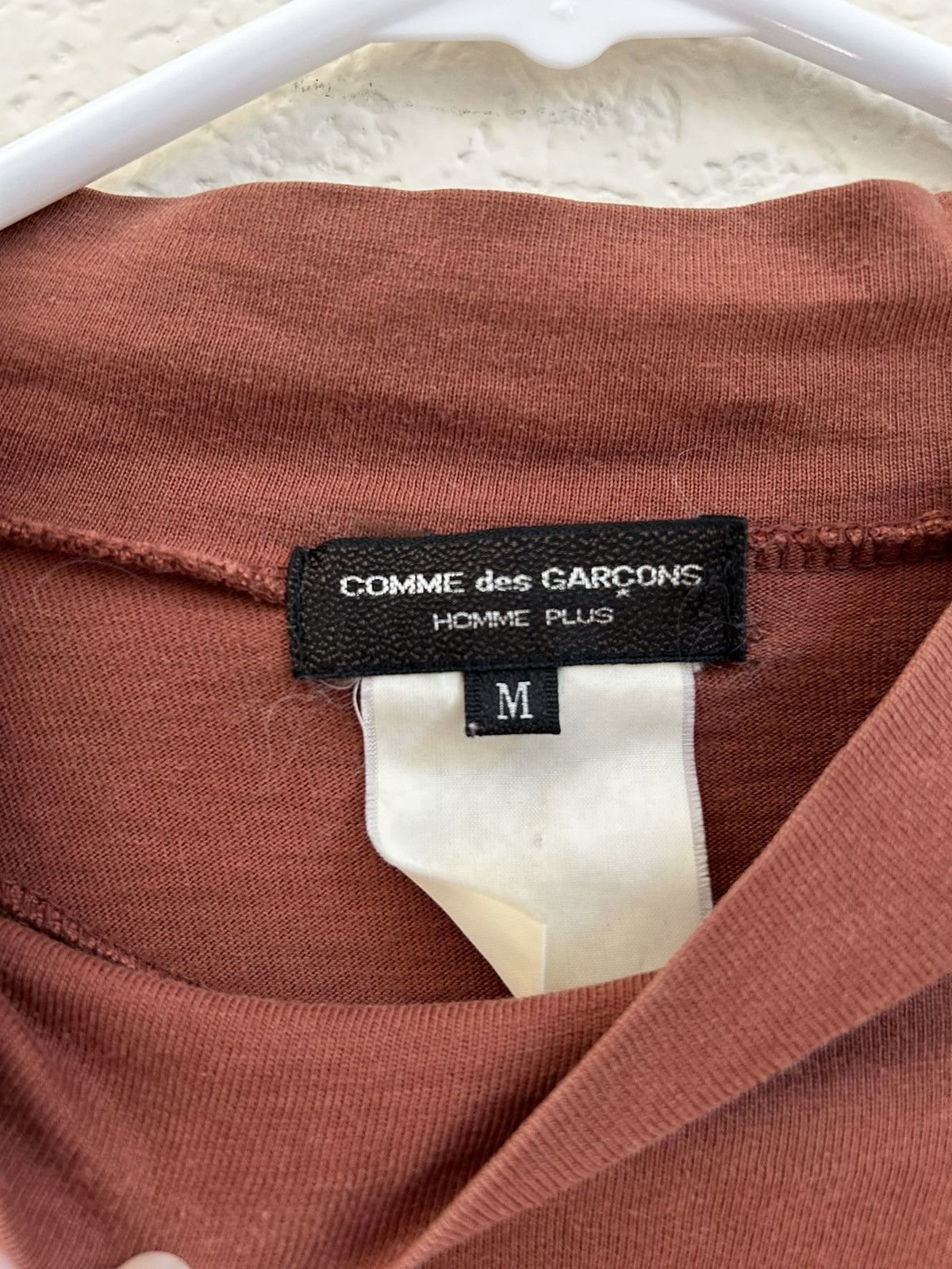 Comme des Garcons × Comme des Garcons Homme Plus 96AW Logo T-shirt Size US M / EU 48-50 / 2 - 3 Thumbnail