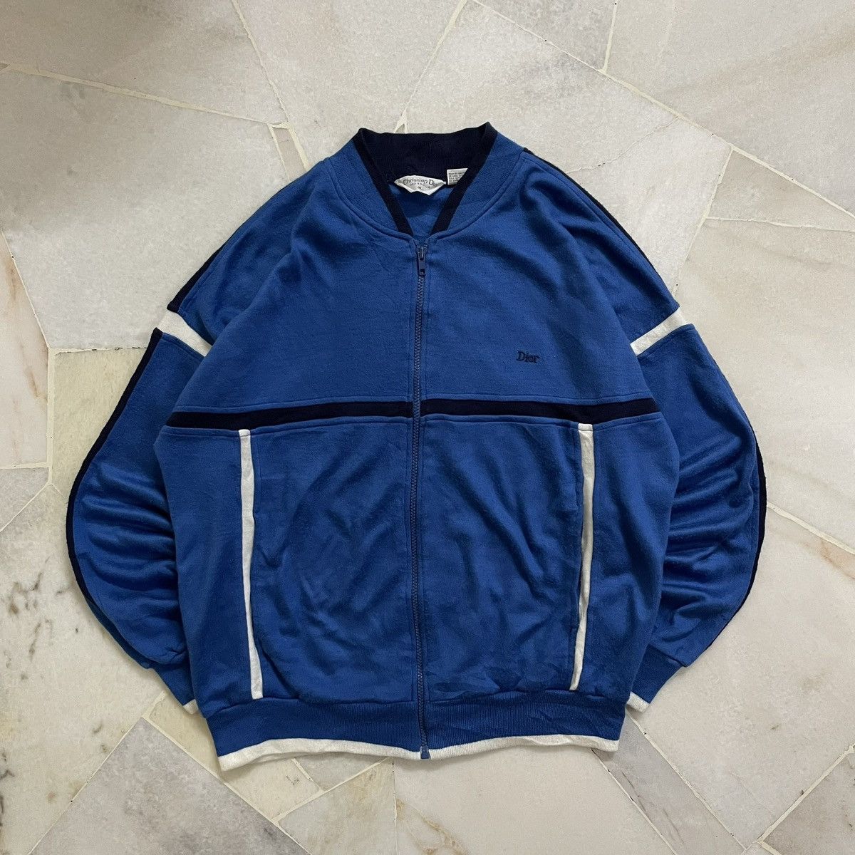 Christian Dior Monsieur 80’s Vintage Christian Dior zip-up jacket features Size US XL / EU 56 / 4 - 2 Thumbnail