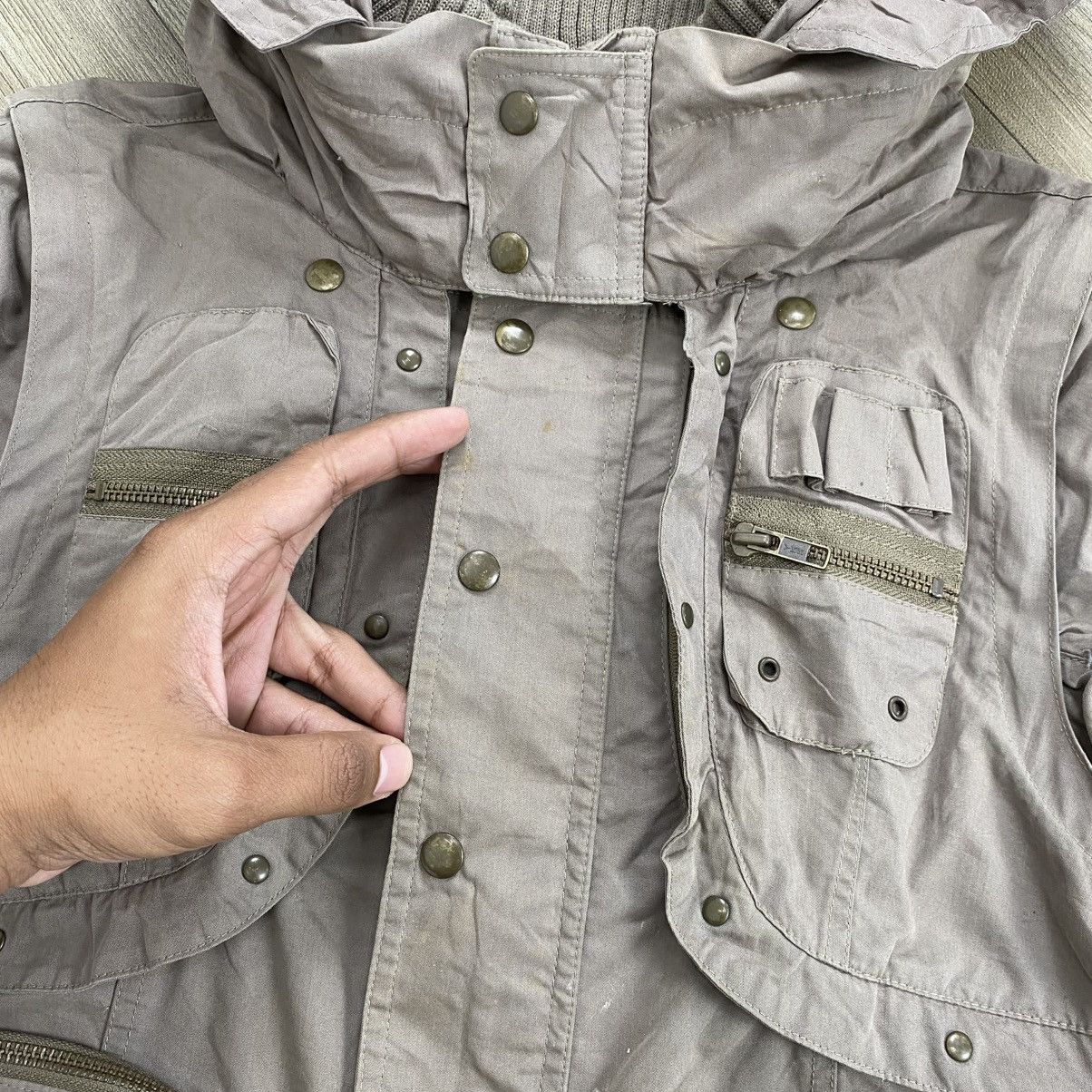 If Six Was Nine 2000s Beauty Beast Goa Lgb Style Multipocket Bono Jacket Size US S / EU 44-46 / 1 - 17 Thumbnail