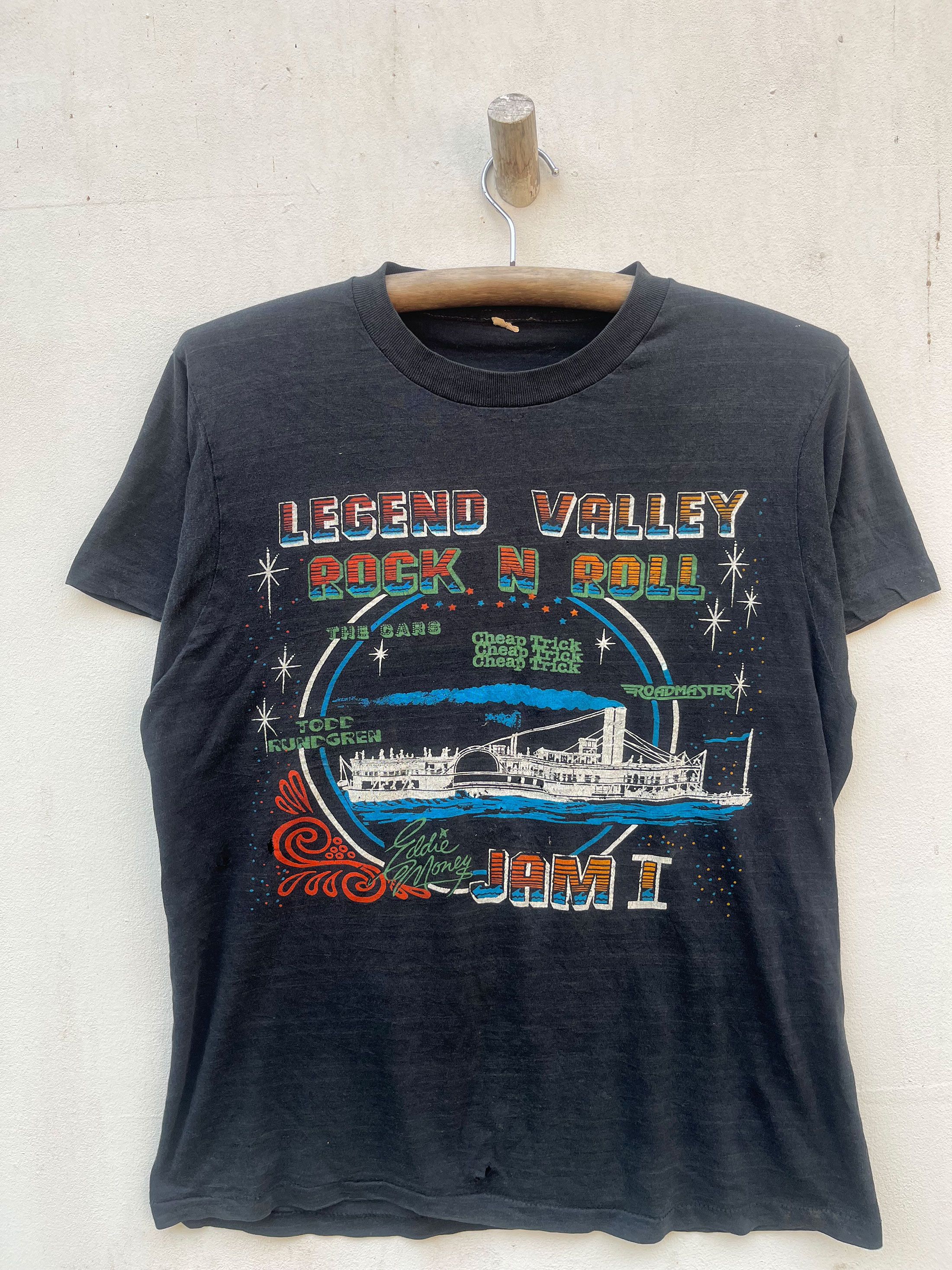 Band Tees Vintage Rock n Roll 80s Paper Thin Single Stitch Size US L / EU 52-54 / 3 - 1 Thumbnail