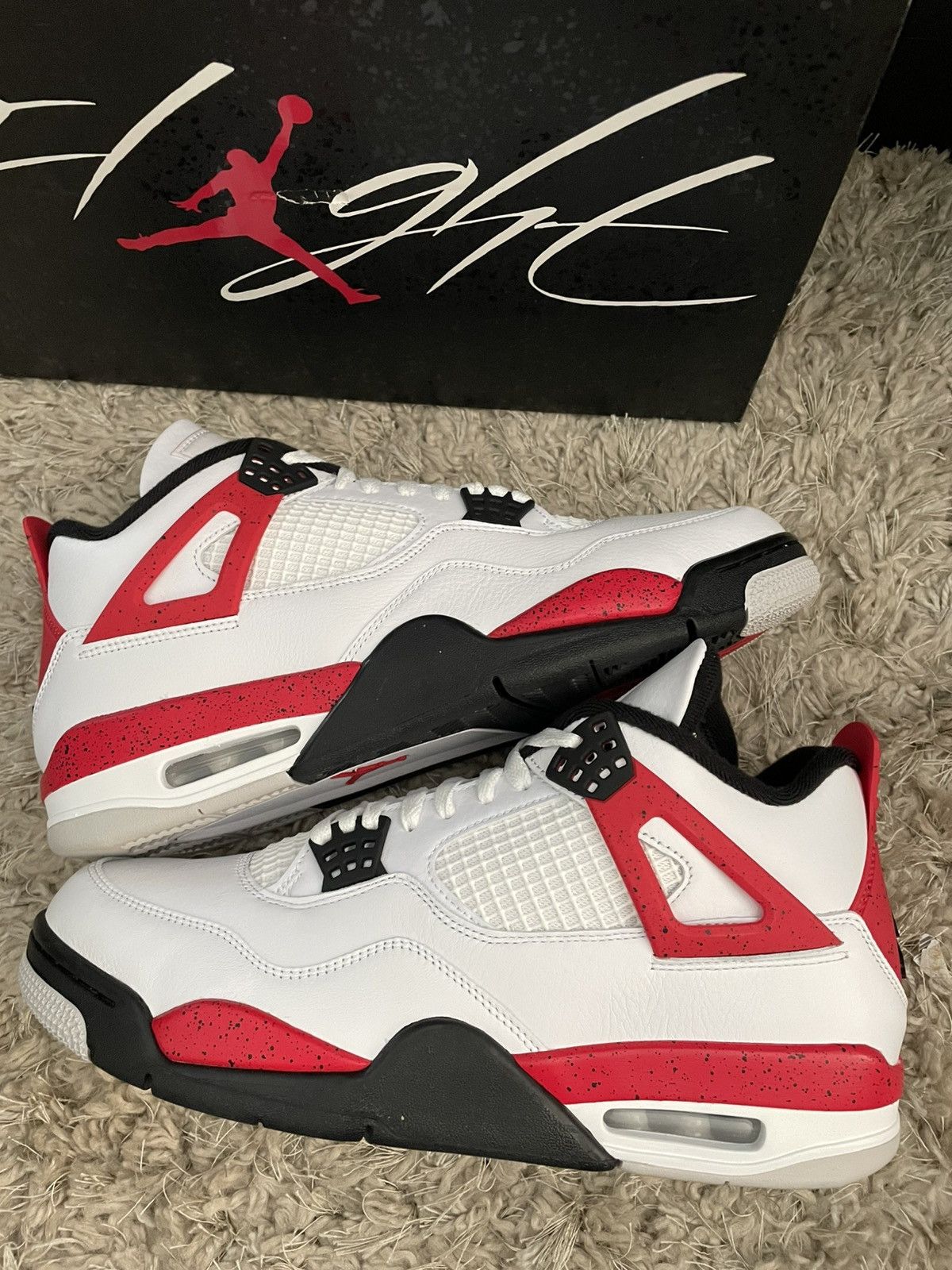 Jordan Brand Jordan 4 Red Cement Size US 11 / EU 44 - 2 Thumbnail