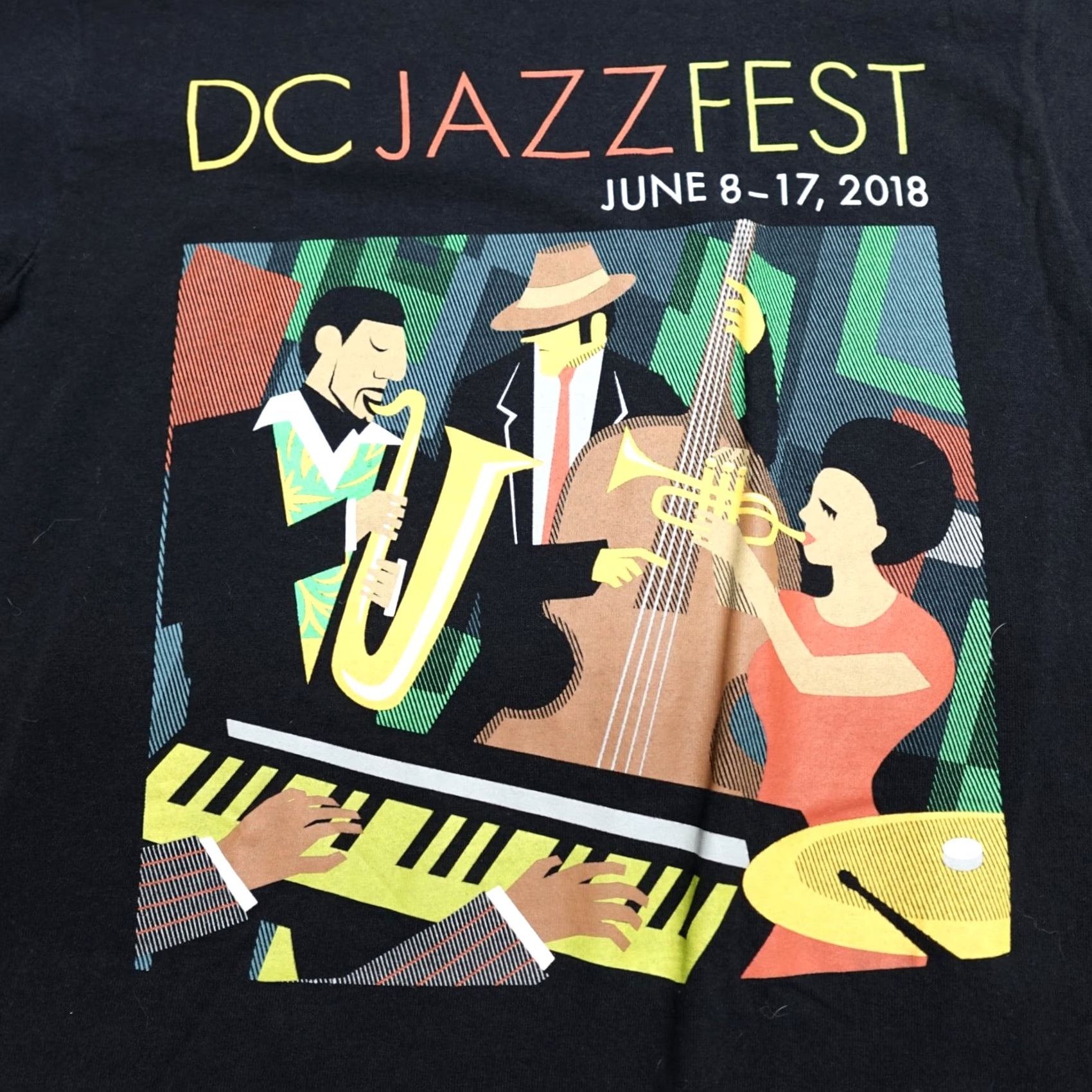 Doublet Jazz Festival Shirt Small Black Double Sided 2018 Washington DC Mens S PMID? Size US S / EU 44-46 / 1 - 2 Thumbnail