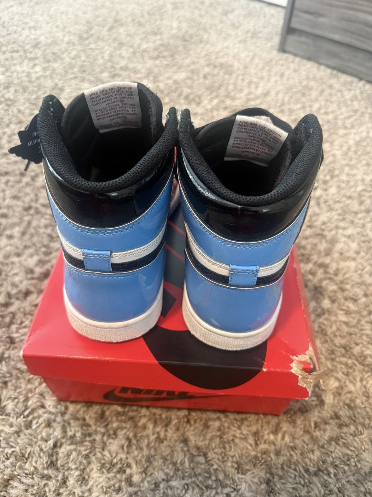 Jordan Brand Jordan 1 Retro High OG “Fearless”. Size US 8 / EU 41 - 6 Thumbnail