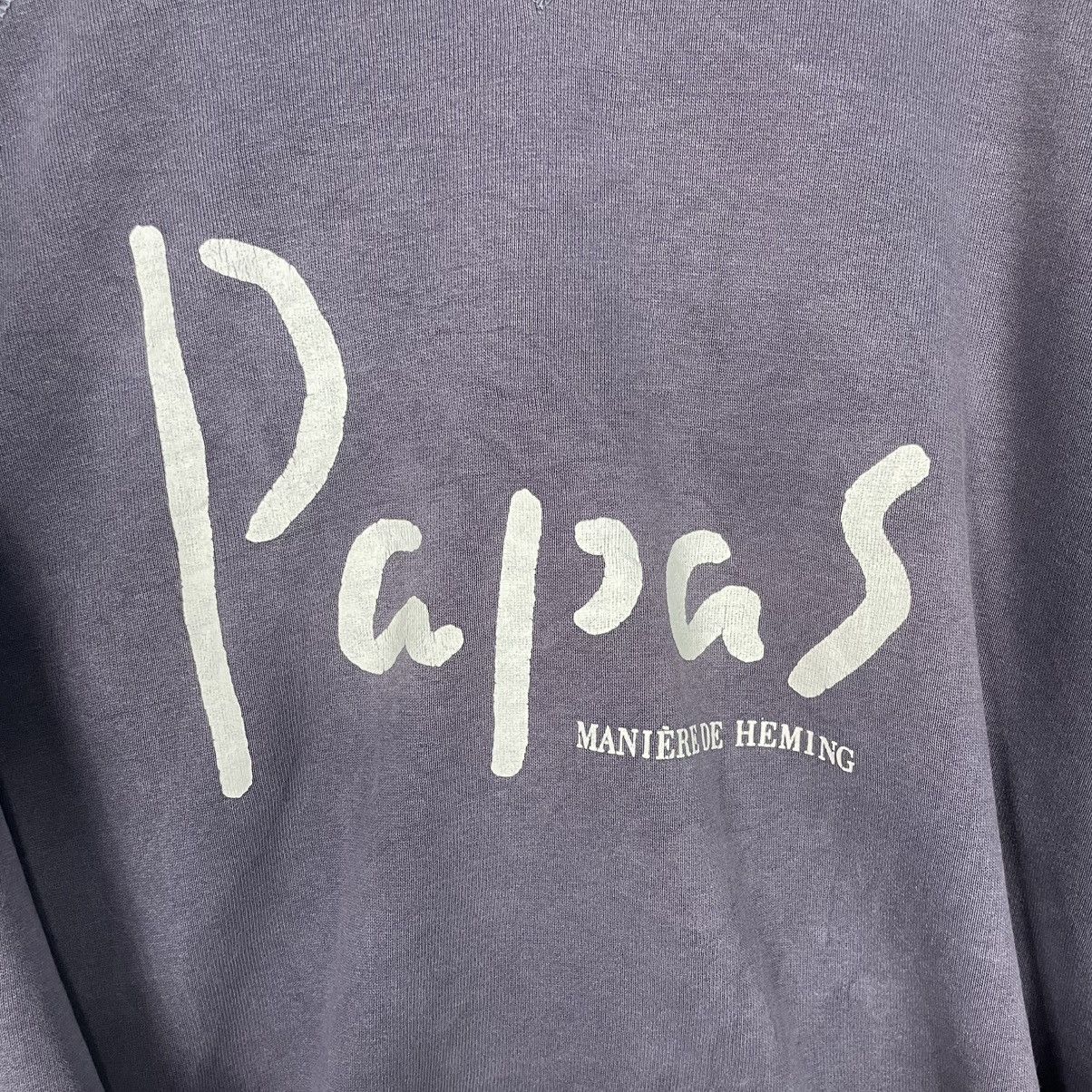 Japanese Brand Japanese Brand Papas Big Logo Sweatshirt Size US M / EU 48-50 / 2 - 10 Thumbnail