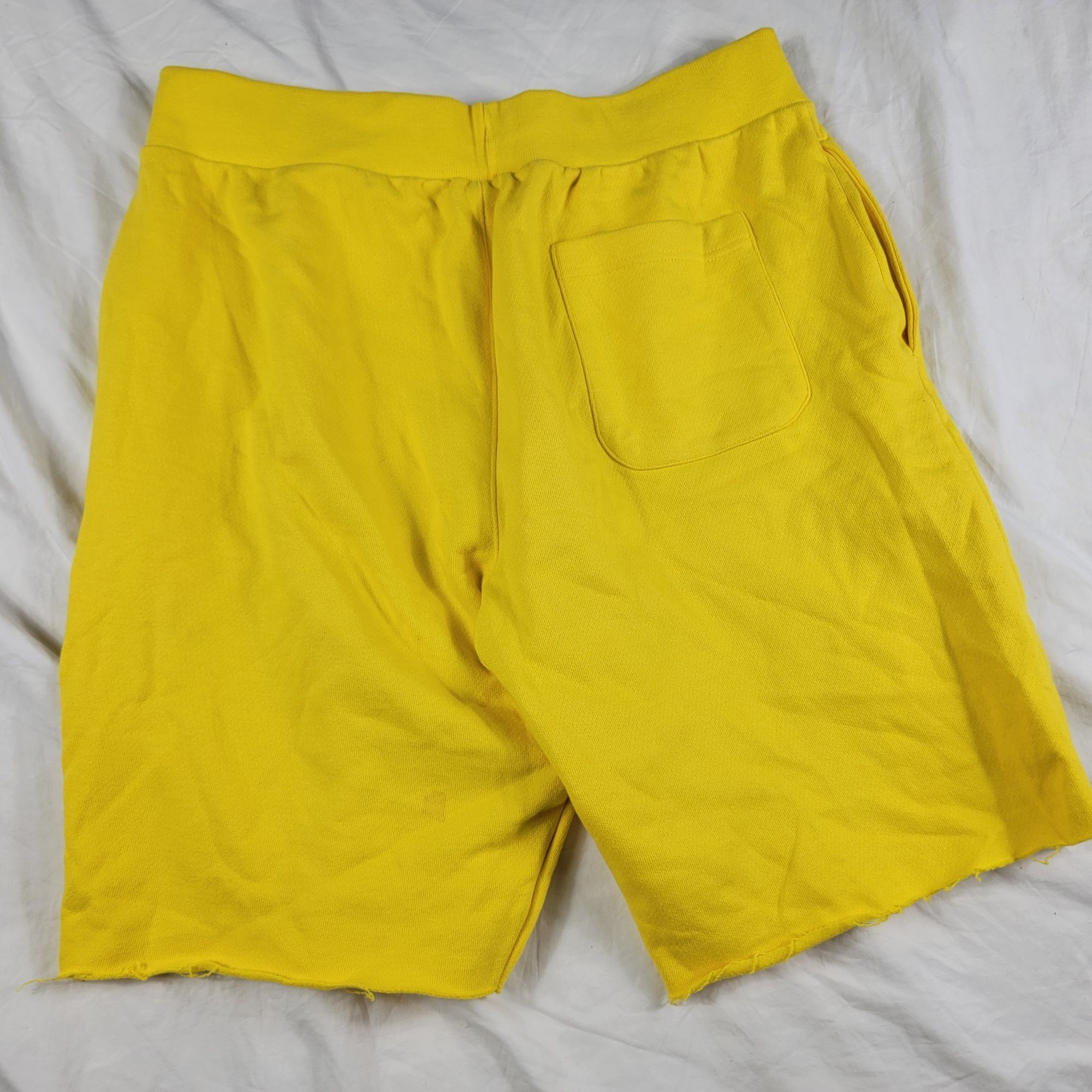 Champion Champion Reverse Weave Mens XL Yellow Shorts Athletic Outdoo Size US 44 / EU 60 - 2 Thumbnail