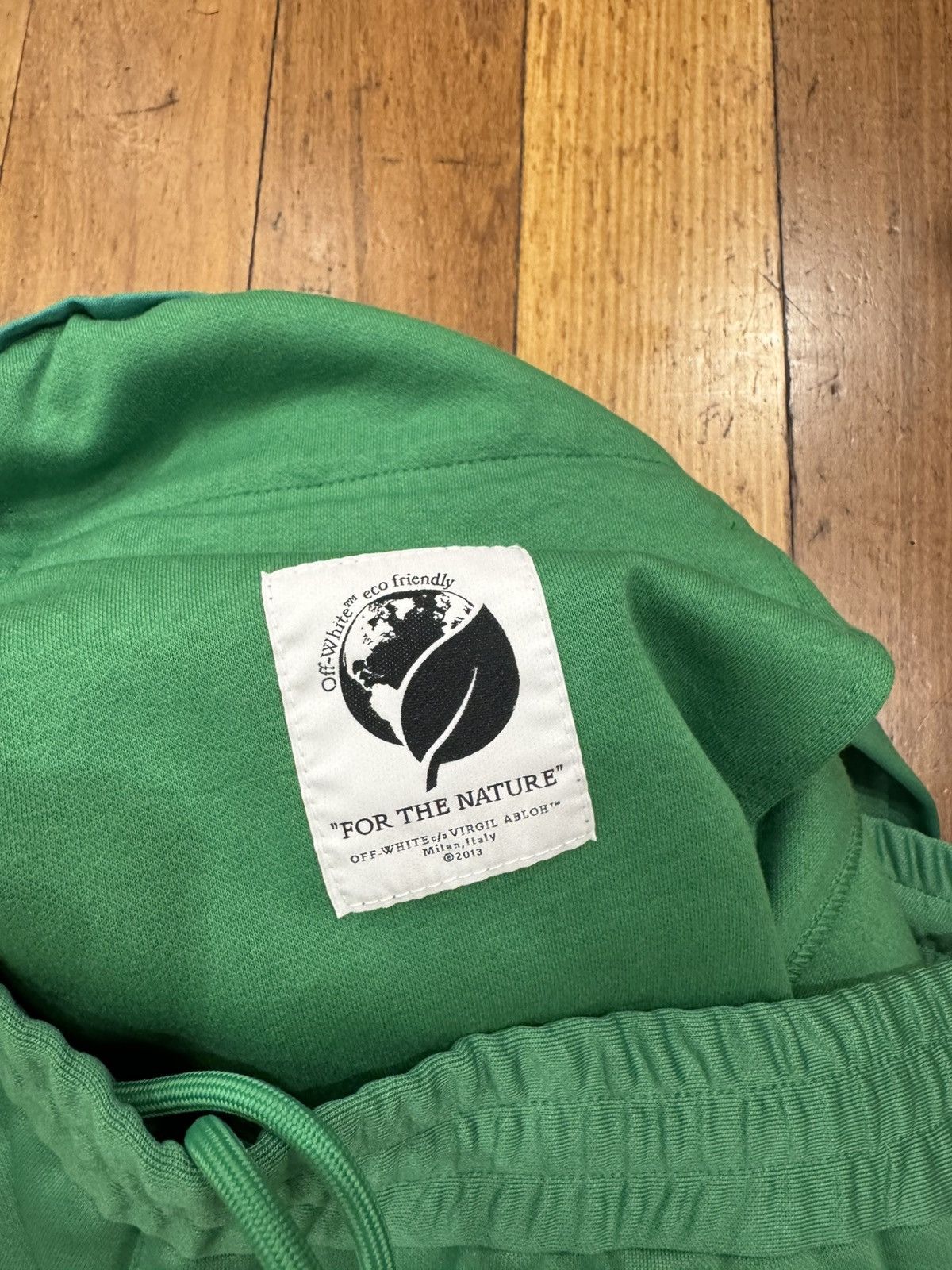 Off-White Off-White Green Eco Track Pants Size US 36 / EU 52 - 7 Thumbnail