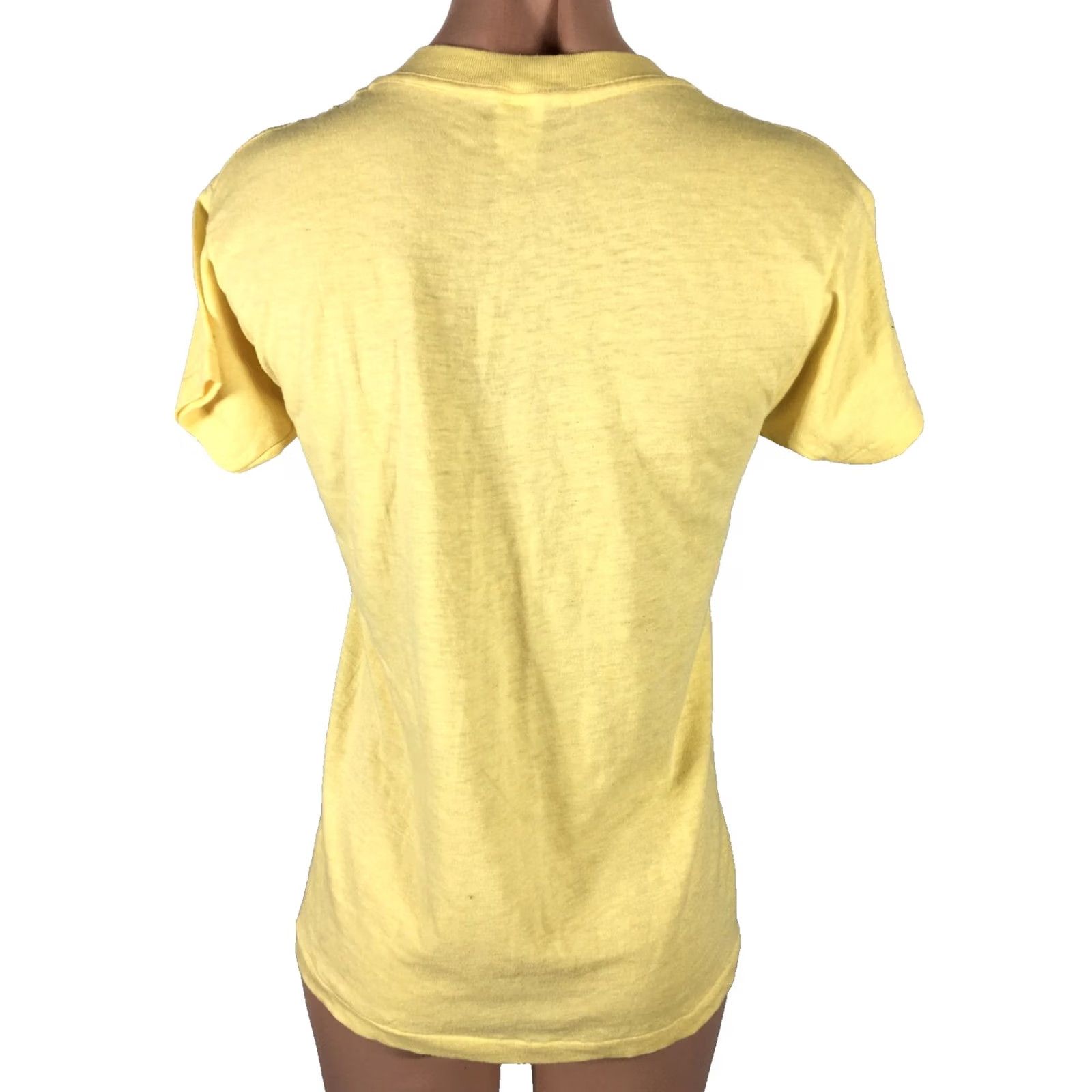 Vintage VINTAGE Mountain Dew Shirt 1970s S/M Yellow Men Graphic Tee Modern Look Grunge Single Stitch Cotton Blend Short Sleeve Size US S / EU 44-46 / 1 - 2 Thumbnail
