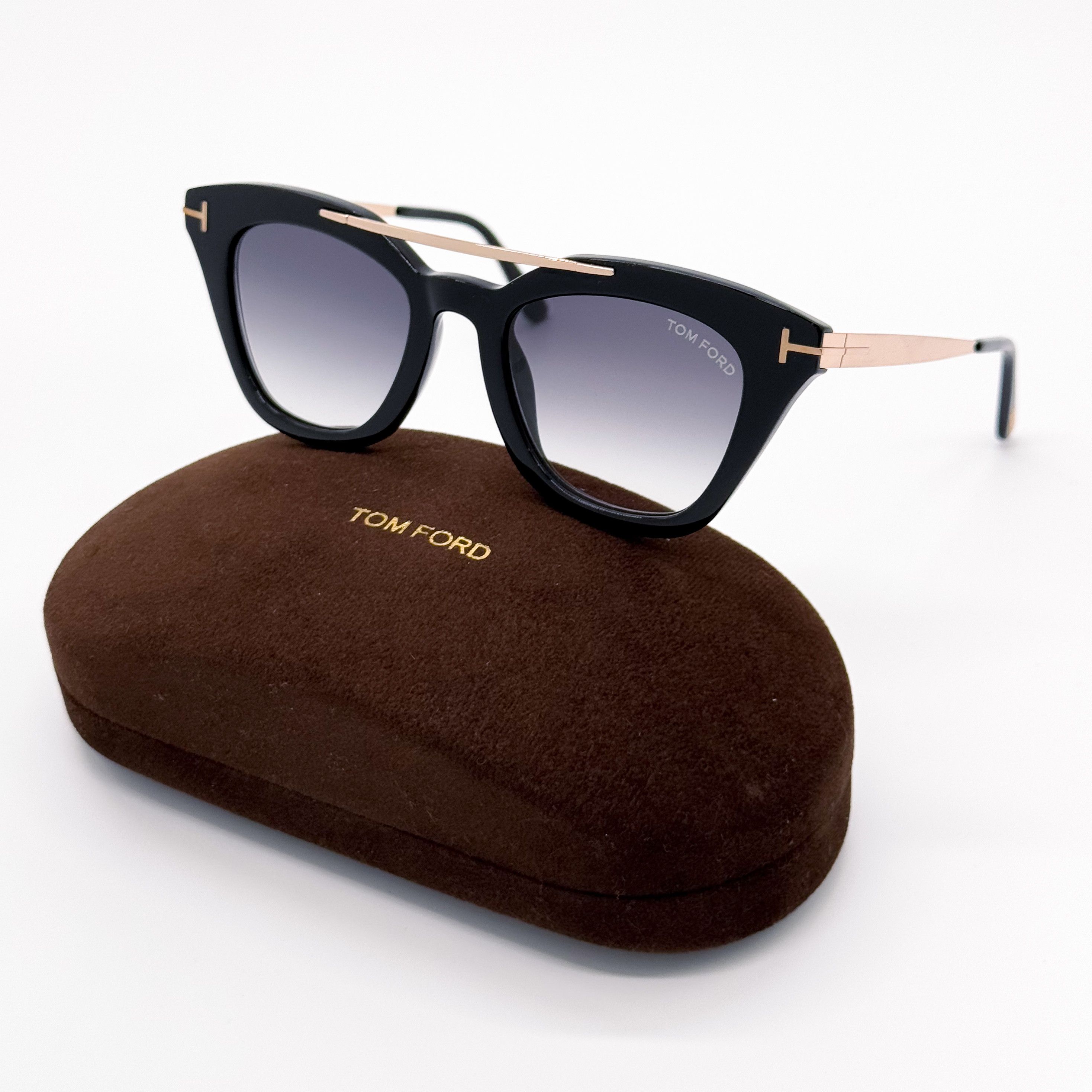 Tom Ford NEW TOM FORD ANNA 02 TF575 01B CAT EYE SUNGLASSES TOM FORD Grailed