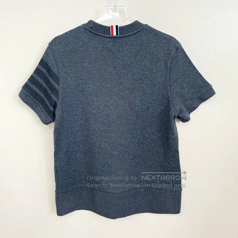 Thom Browne Thom Browne Gray Short Sleeve Women’s Tee . Size XS / US 0-2 / IT 36-38 - 2 Thumbnail