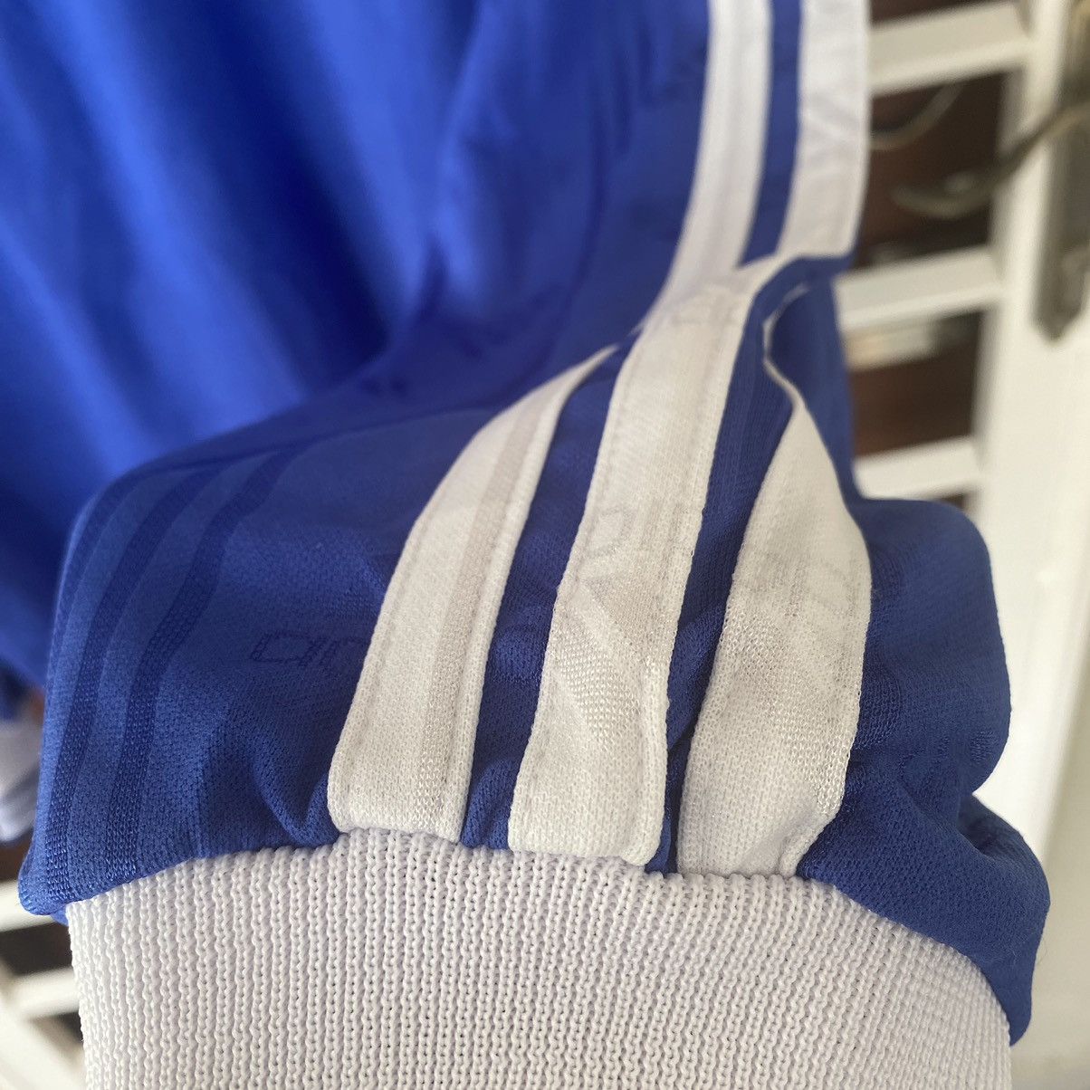 Adidas × Vintage Vintage Adidas long sleeve monogram jersey Size US M / EU 48-50 / 2 - 3 Thumbnail