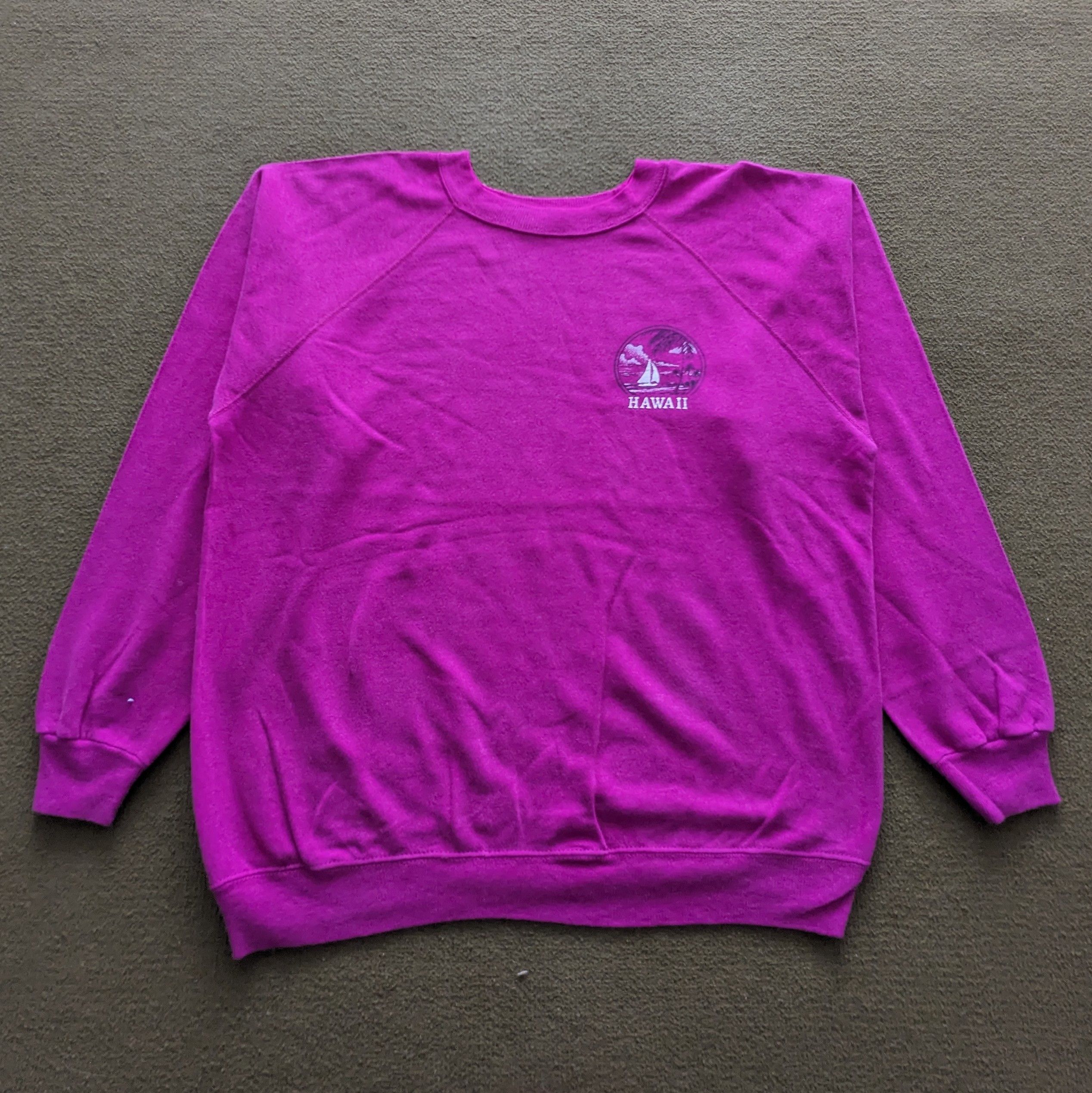 Vintage Vintage HAWAII American Sweatshirt Size US L / EU 52-54 / 3 - 1 Thumbnail