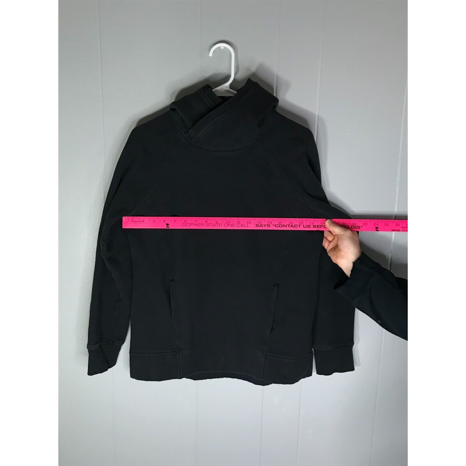 Lululemon Lululemon Fleece Please Black Sweatshirt Pullover Hoodie Ath Size M / US 6-8 / IT 42-44 - 6 Thumbnail