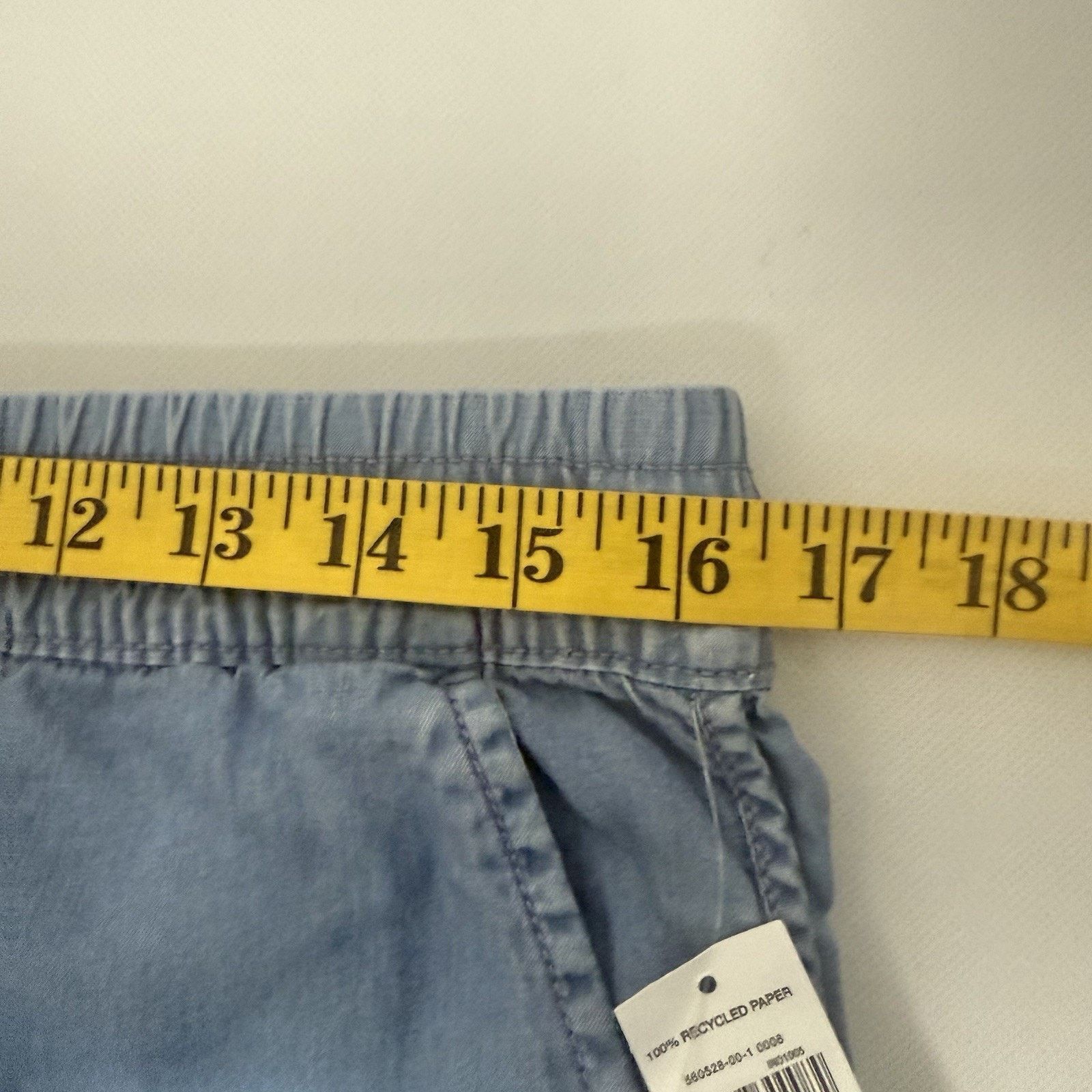 Gap Gap 1969 Shorts Blue Tencel Denim Beachy Chambray Preppy Size 30" / US 8 / IT 44 - 5 Thumbnail