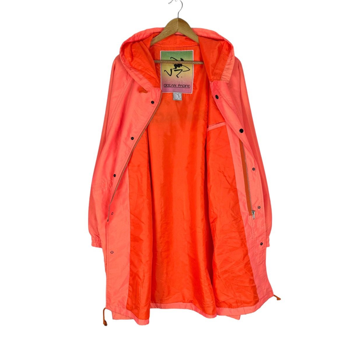 Ocean Pacific × Vintage ❄️80s OCEAN PACIFIC WINTER SURF HOODIE WINDBREAKER JACKET Size US L / EU 52-54 / 3 - 7 Thumbnail