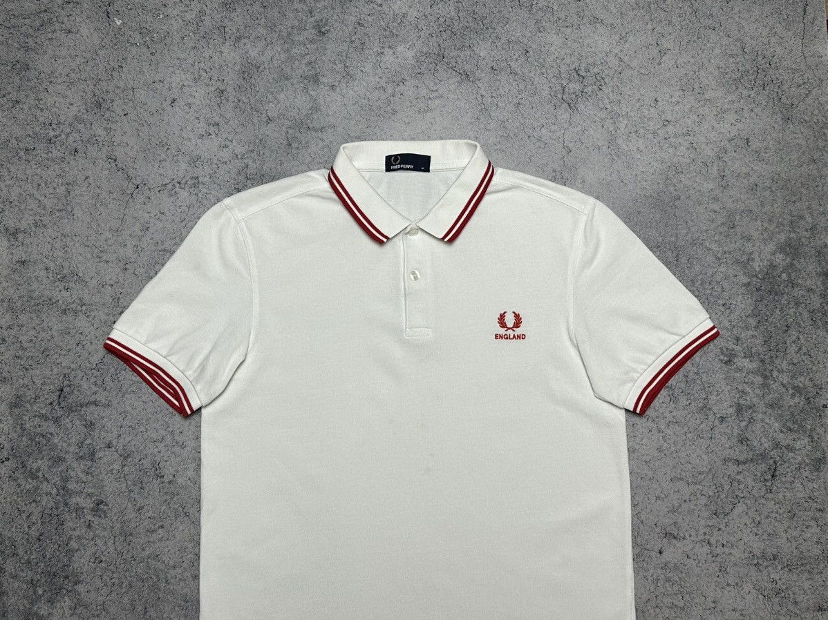 Fred Perry Fred Perry England Polo Shirt Size US M / EU 48-50 / 2 - 2 Thumbnail