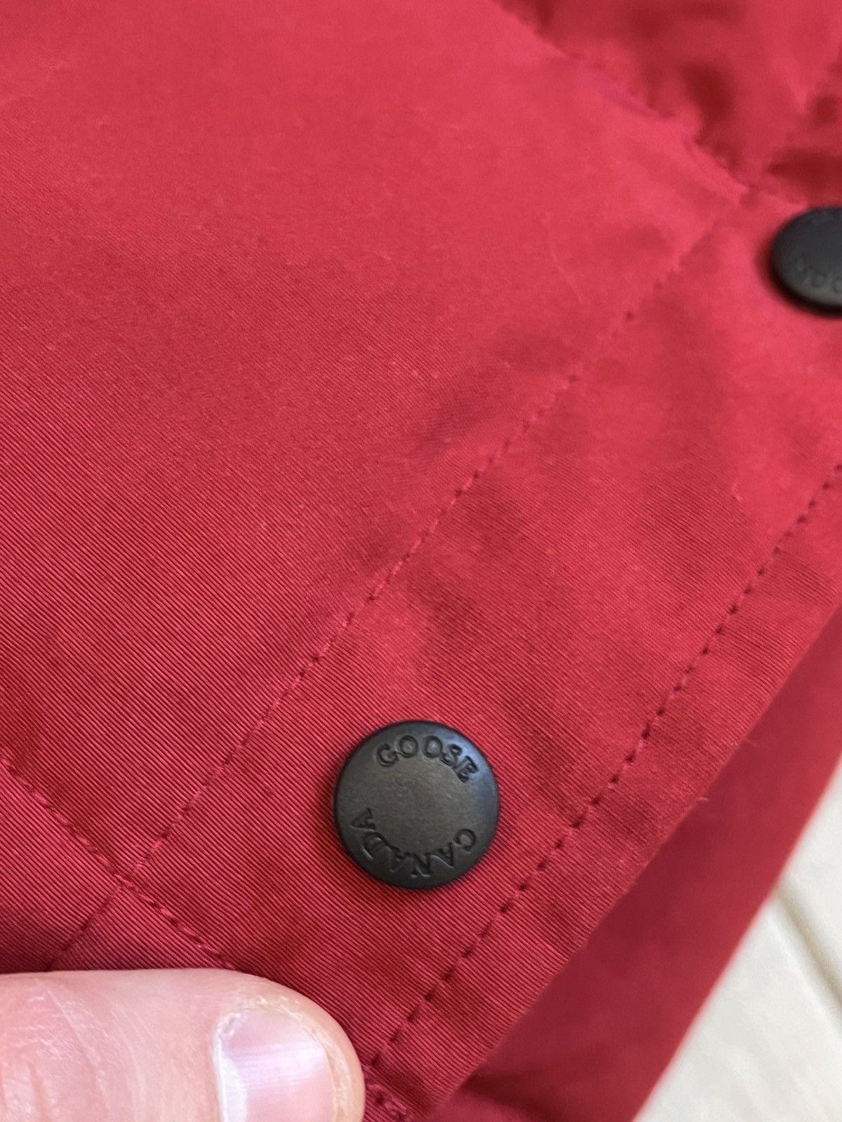 Canada Goose × Vintage Canada Goose Parka Down jacket Red Outdoor Puffer Heatherton Size S / US 4 / IT 40 - 16 Thumbnail