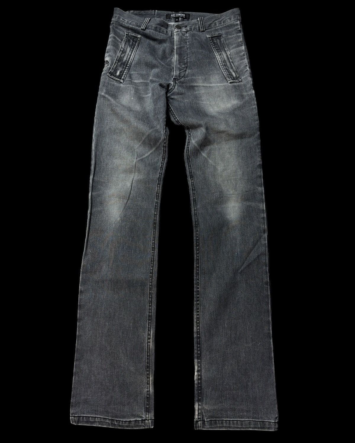 Raf Simons Raf Simons “Poltergeist” Tromp L’oeil Cargo Denim Size US 29 - 1 Thumbnail