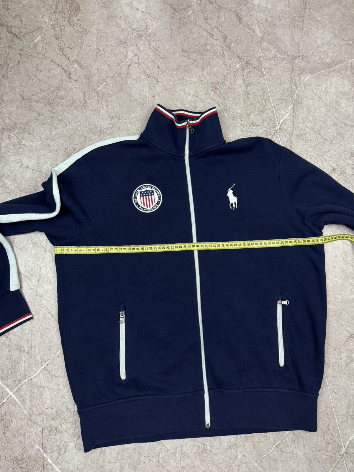 Polo Ralph Lauren Polo Ralph Lauren USA zip sweatshirt Size US L / EU 52-54 / 3 - 16 Thumbnail