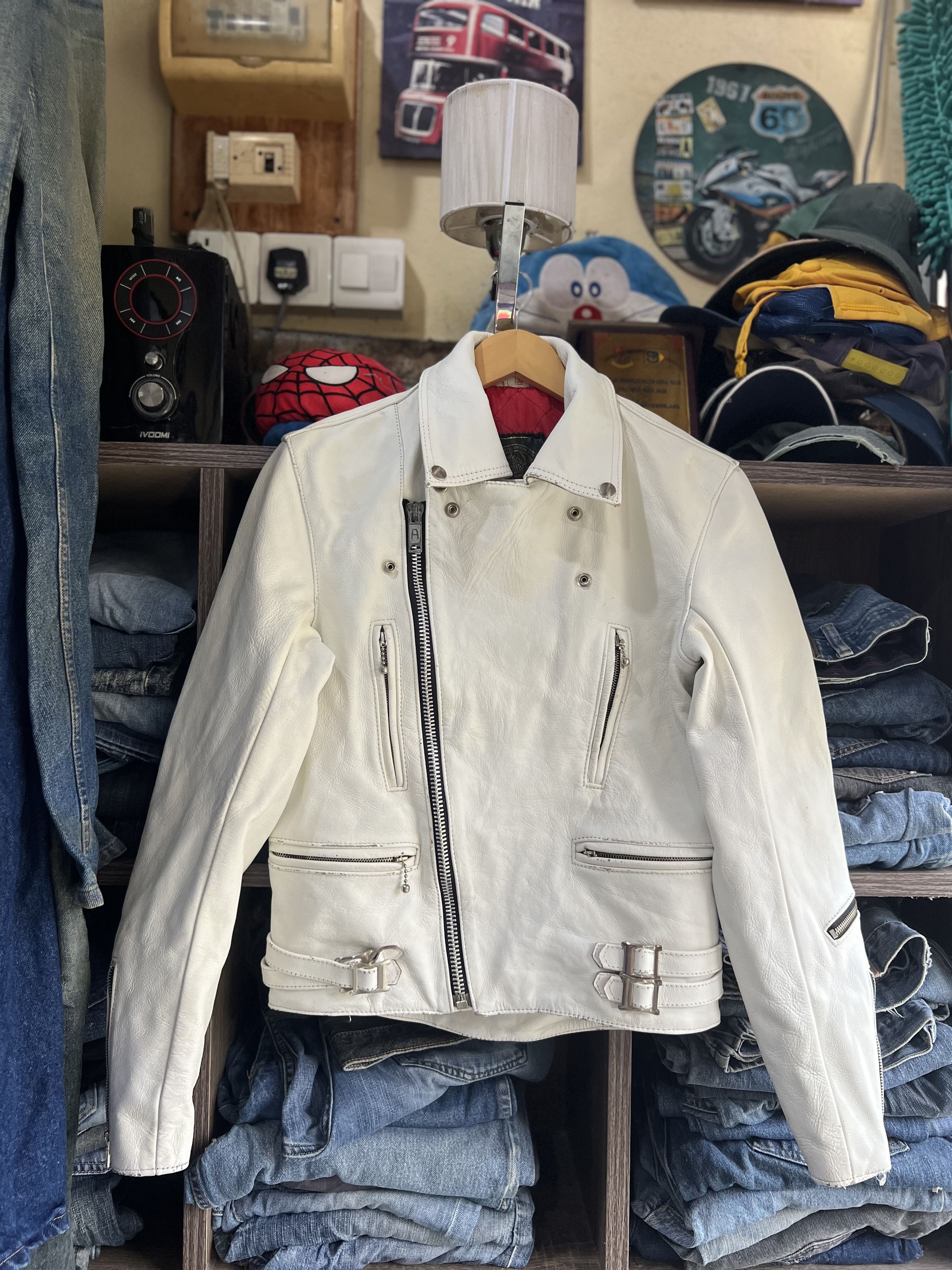 Other 🔥Made In England For Your Unholy Life Biker Jacket Size US XS / EU 42 / 0 - 20 Thumbnail
