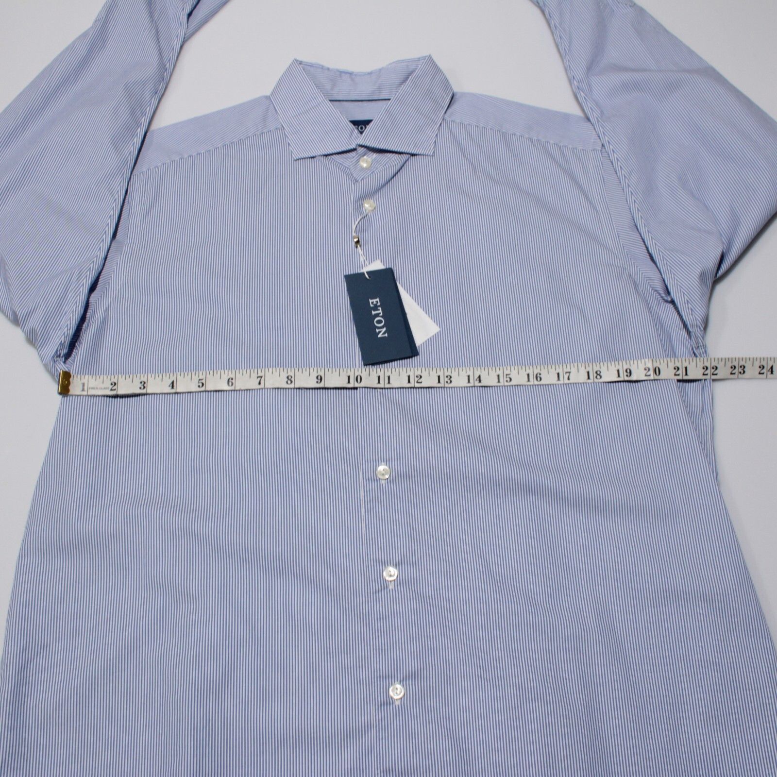 Eton Eton New with tags Shirt Size XL US In Blue Size US XL / EU 56 / 4 - 4 Thumbnail