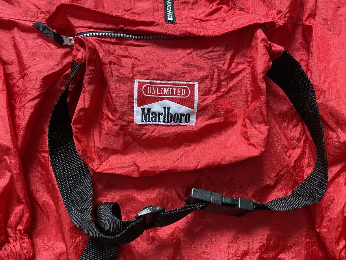 Marlboro Marlboro Unlimited Jacket Nylon Anorak Windbreaker Rain XL Size US XL / EU 56 / 4 - 7 Thumbnail