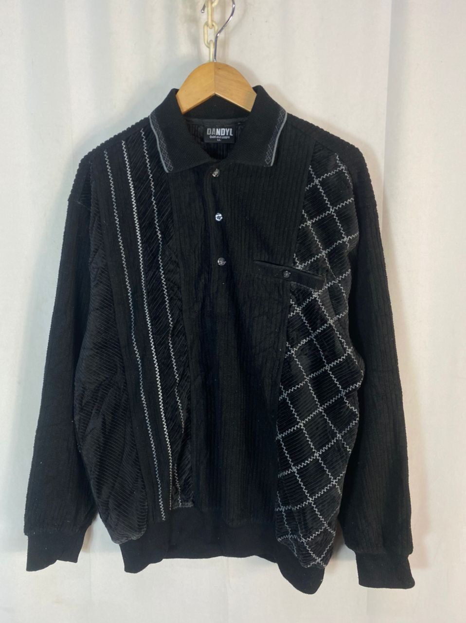 Japanese Brand × Vintage Vintage Dandly half button sweatshirt Size US M / EU 48-50 / 2 - 1 Thumbnail