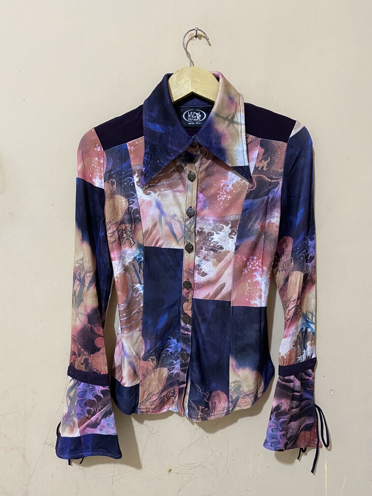 Beauty Beast Ozz On Hikzoh Vkei Japanese Gothic Over Print Shirt Size ONE SIZE - 1 Thumbnail