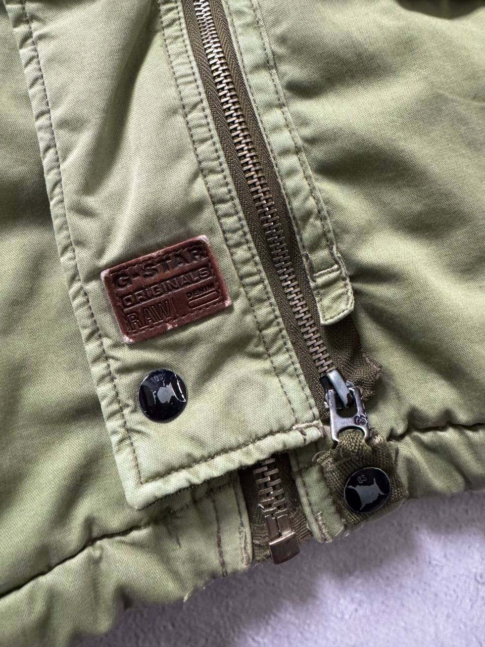 G-Star G Star Raw Y2K Multipocket Field Jacket Khaki Green Size US M / EU 48-50 / 2 - 14 Thumbnail