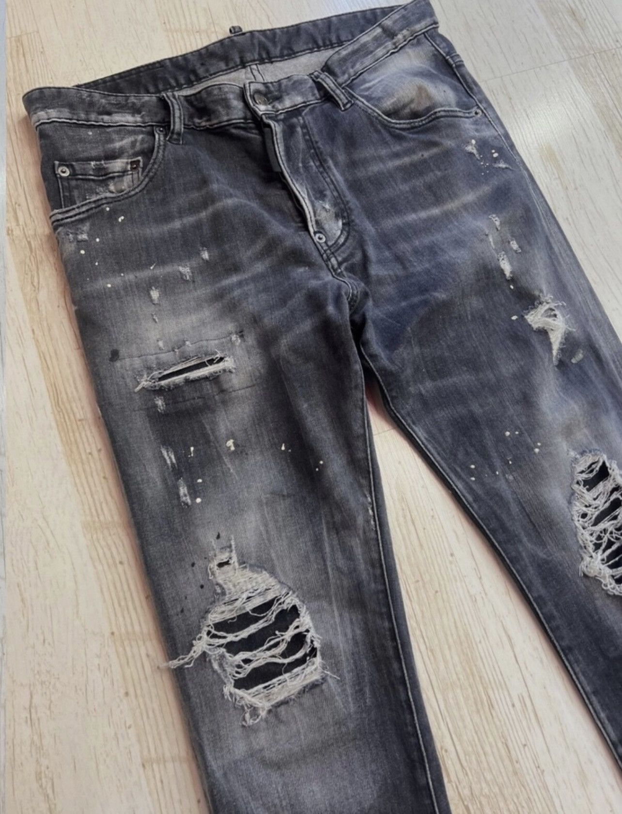 Dsquared2 Dsquared2 Skater Skinny Jeans Men’s Size 48 Stretch Denim Size US 32 / EU 48 - 6 Thumbnail