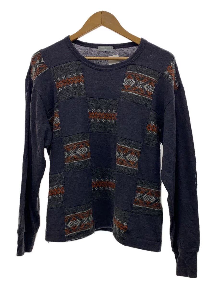Comme des Garcons × Comme des Garcons Homme Reconstructed Wool Knit Sweater Size US M / EU 48-50 / 2 - 1 Thumbnail