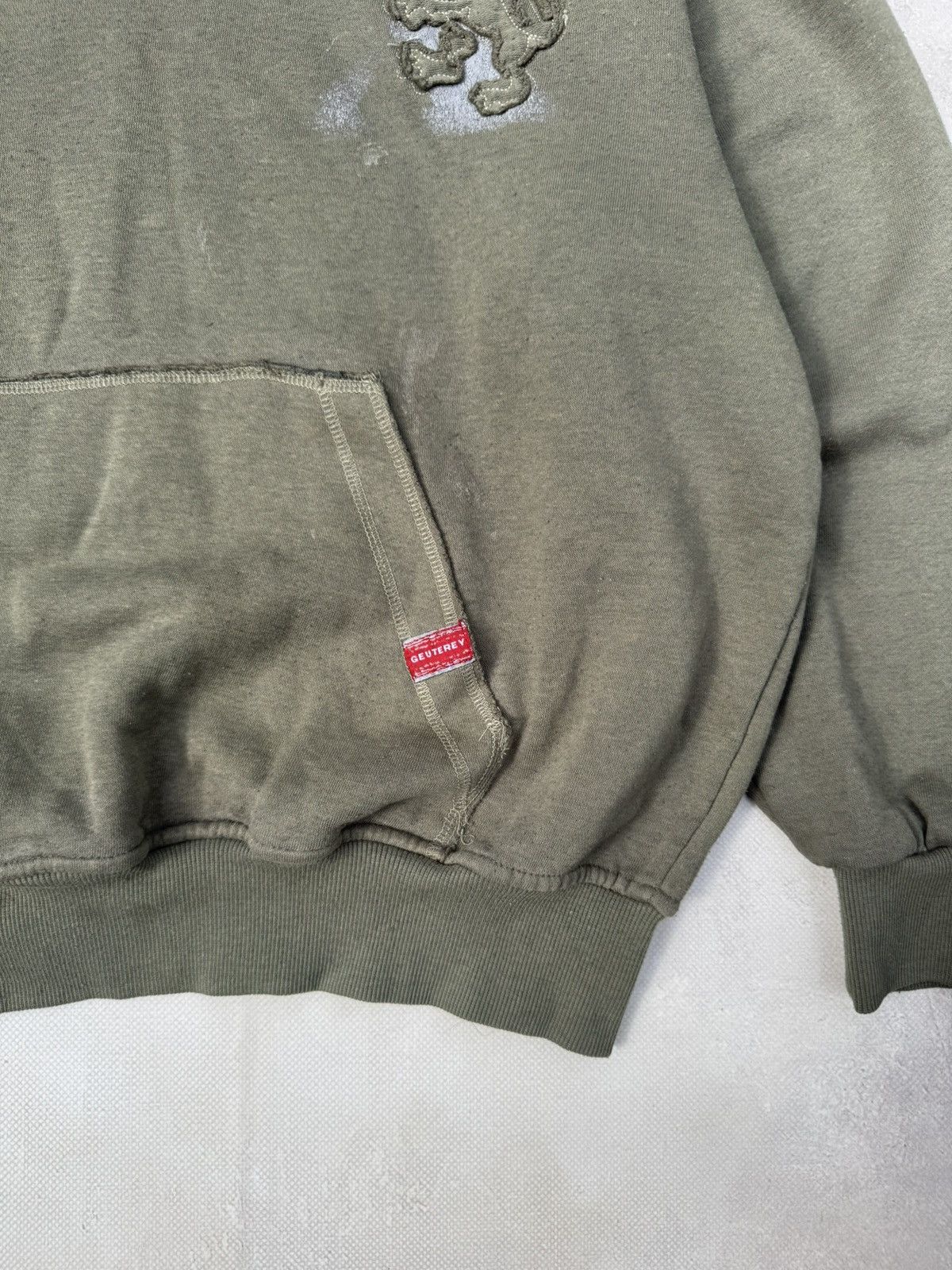 Vintage Vintage Geuterey Diesel Style Baggy Y2k Hoodie Size US L / EU 52-54 / 3 - 3 Thumbnail